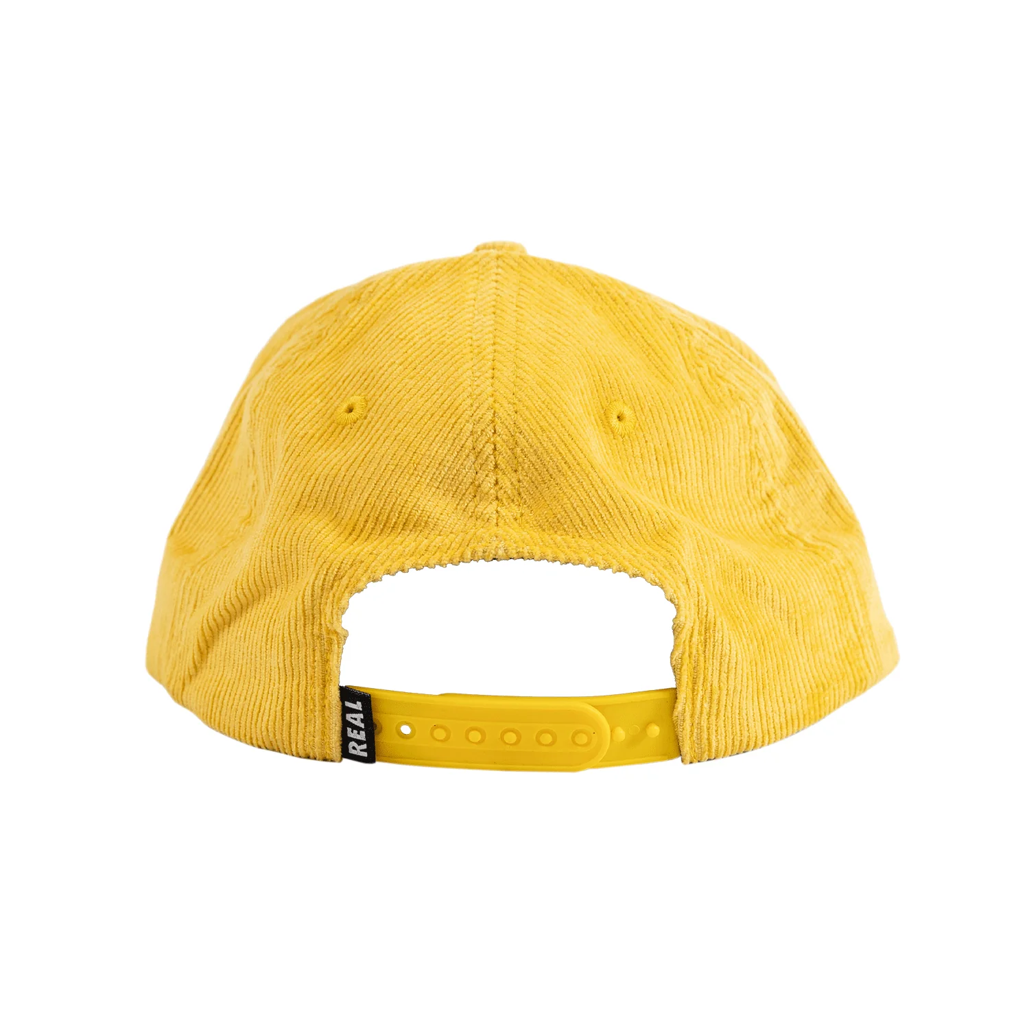 Real Skateboards Hat Lower Snapback Yellow/Black - Image 2