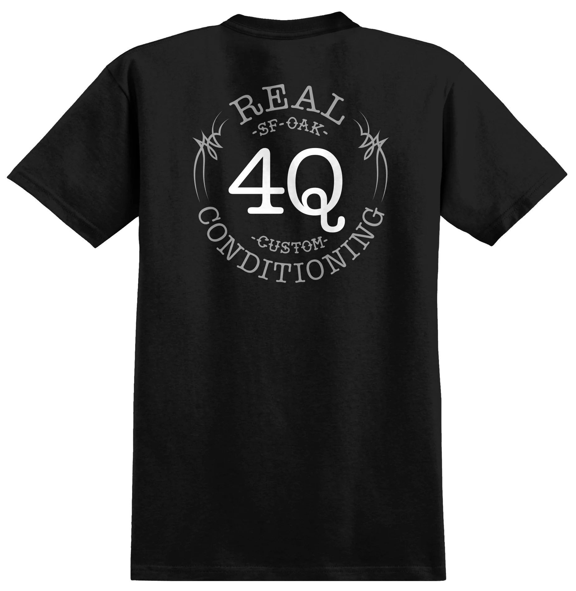 Real Skateboards Shirt 4Q Black - Image 2