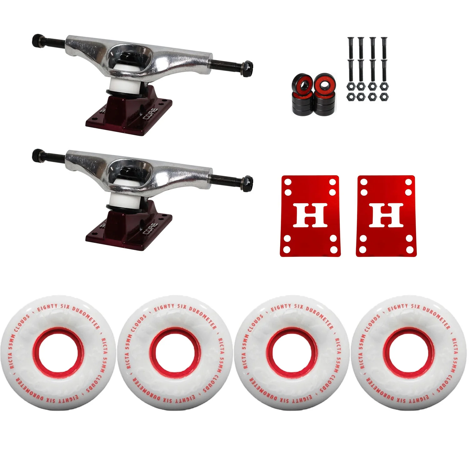 Ricta Clouds Truck Package 5.25 / 55mm 86A
