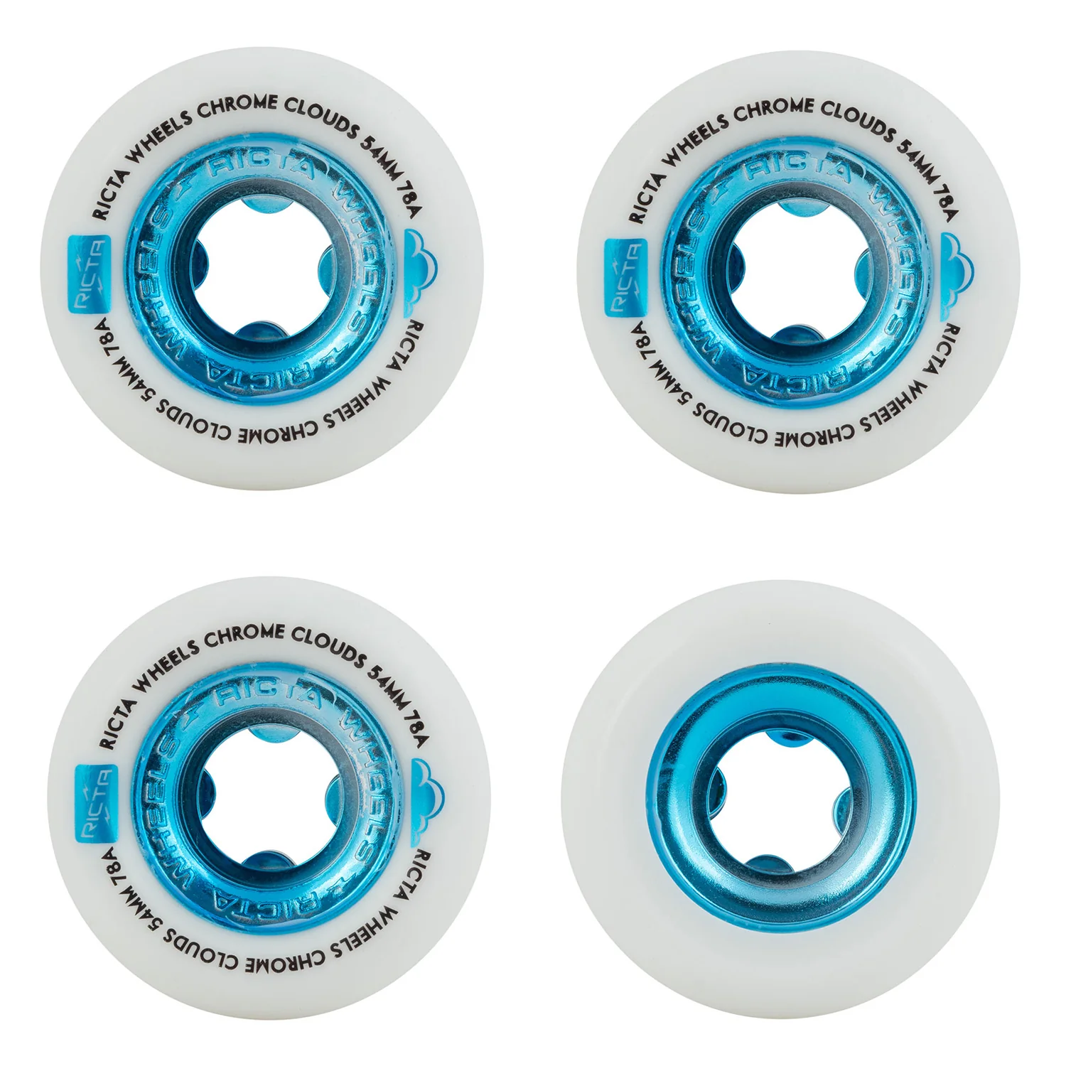 Ricta Clouds Truck Package 7.0 / 54mm 78A Chrome - Image 3