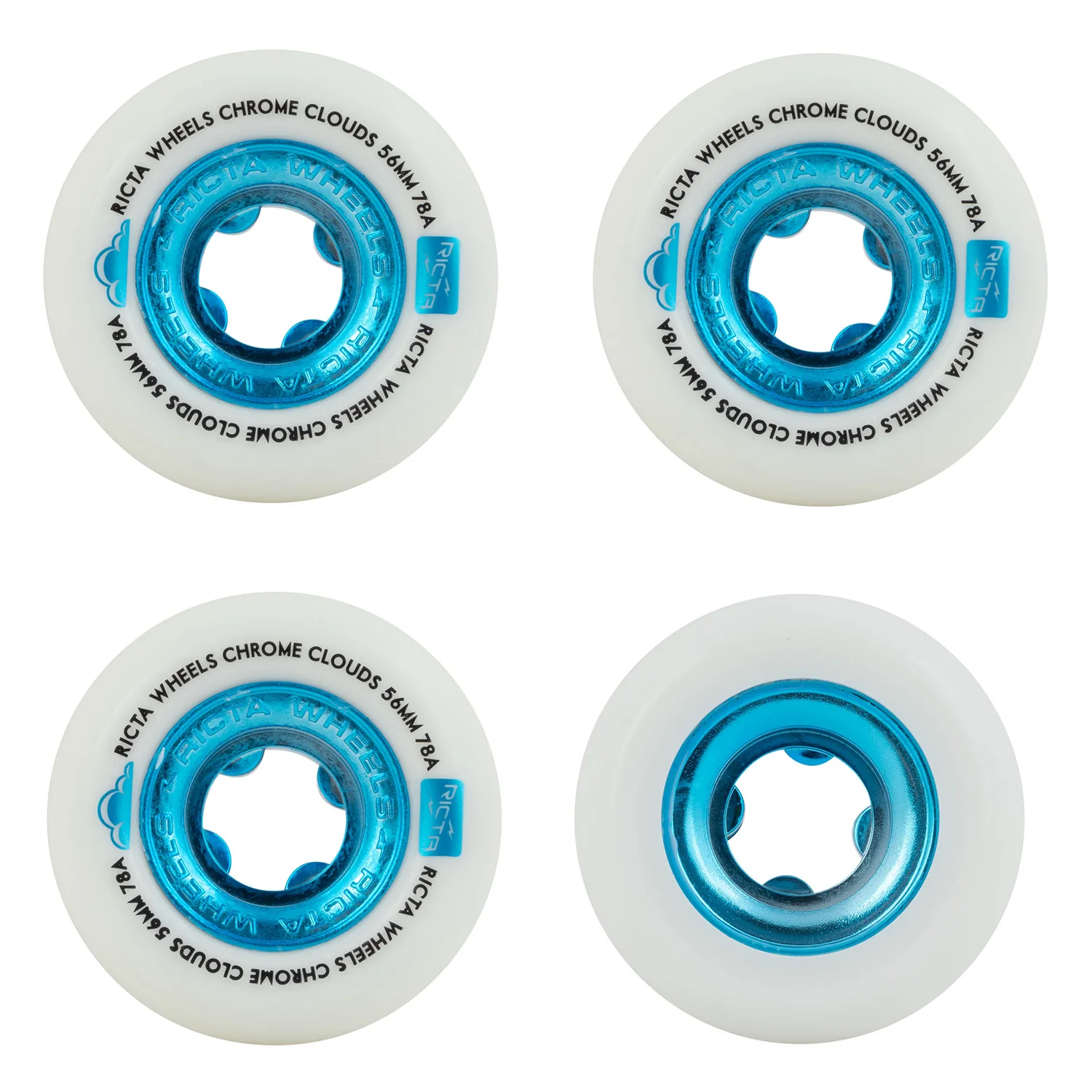 Ricta Clouds Truck Package 7.0 / 56mm 78A Chrome - Image 3