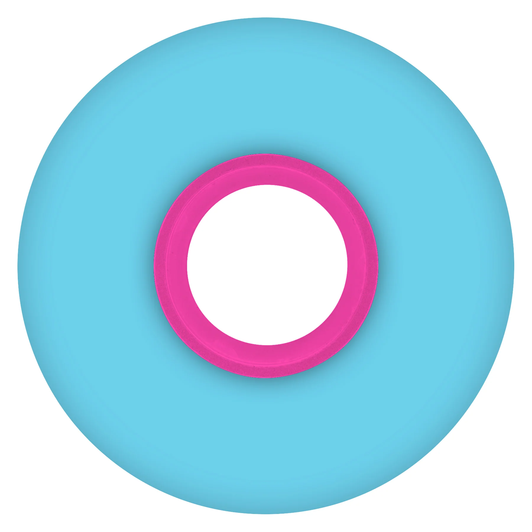 Ricta Skateboard Wheels 54mm Clouds 92A Blue - Image 4