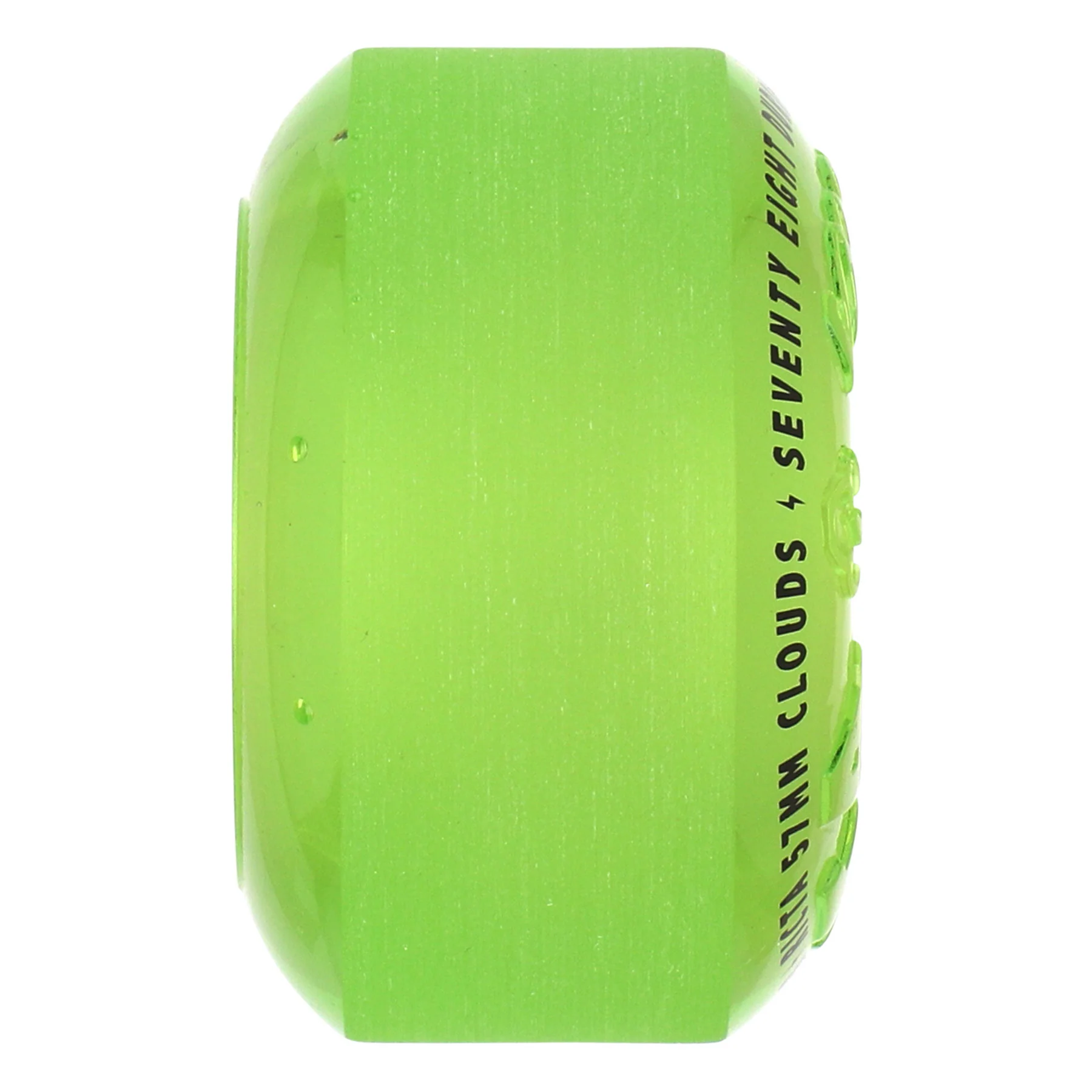 Ricta Skateboard Wheels 57mm Couds 78A Glow Transparent Green - Image 4