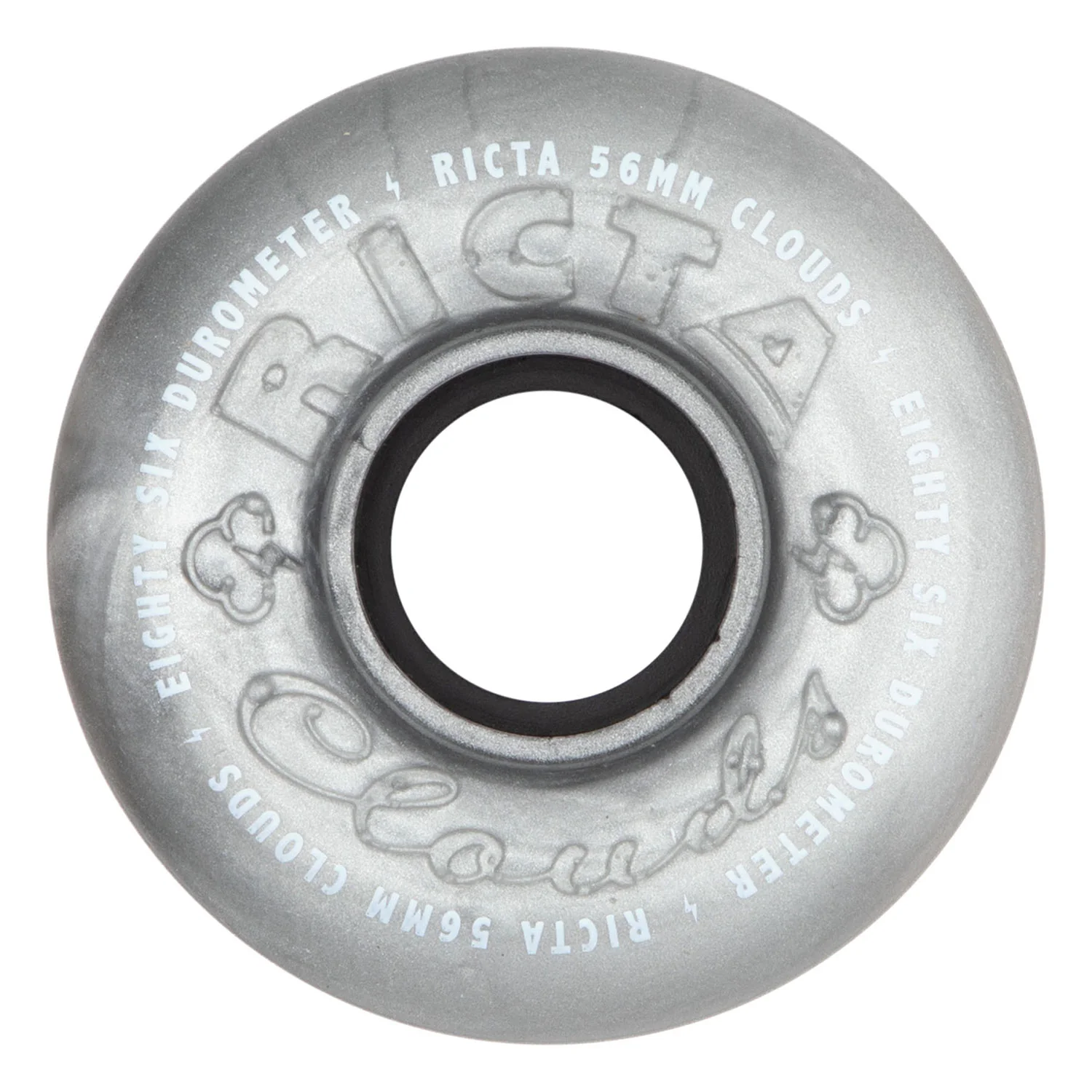 Ricta Skateboard Wheels and Independent Bearings Combo 56mm Clouds 86A - Image 2