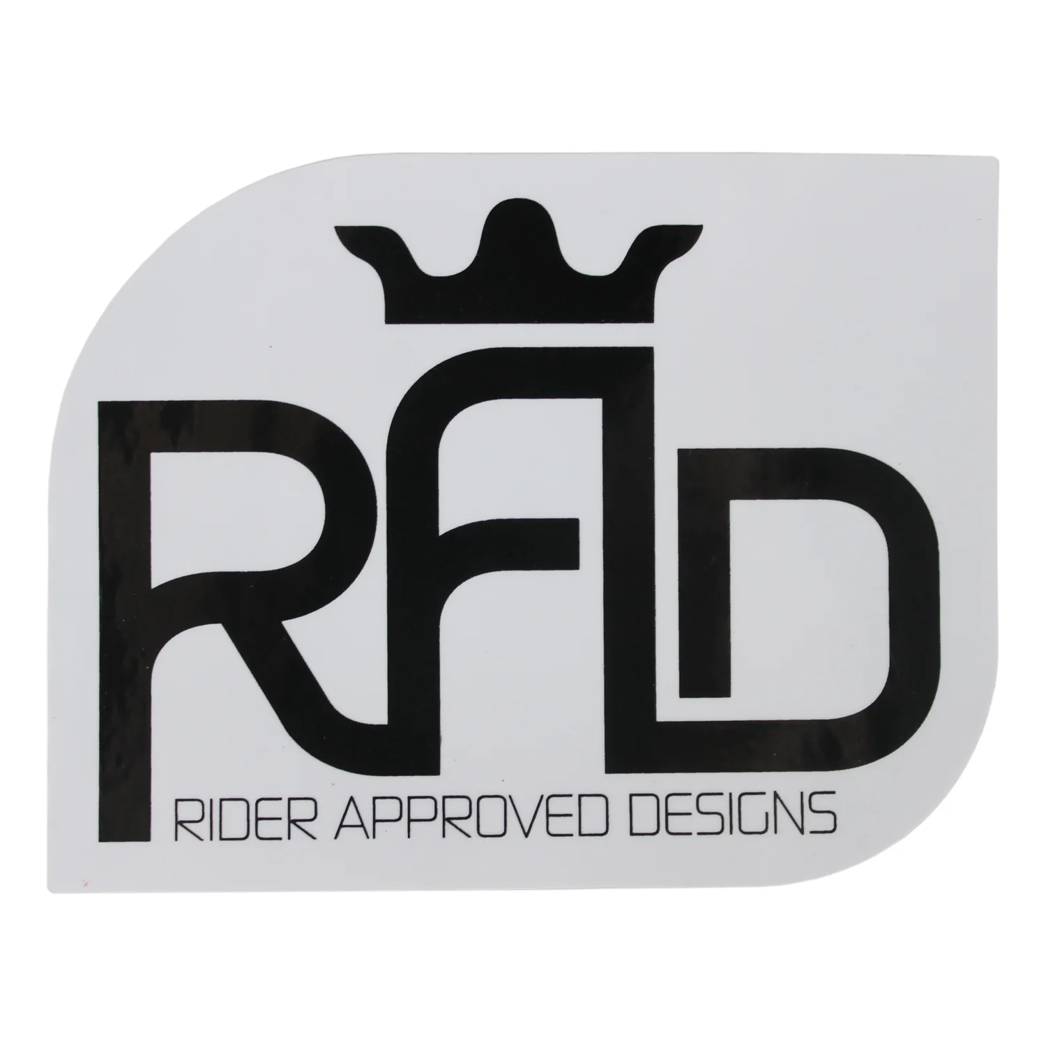 Rider Approved Designs Sticker 5.25" x 4"