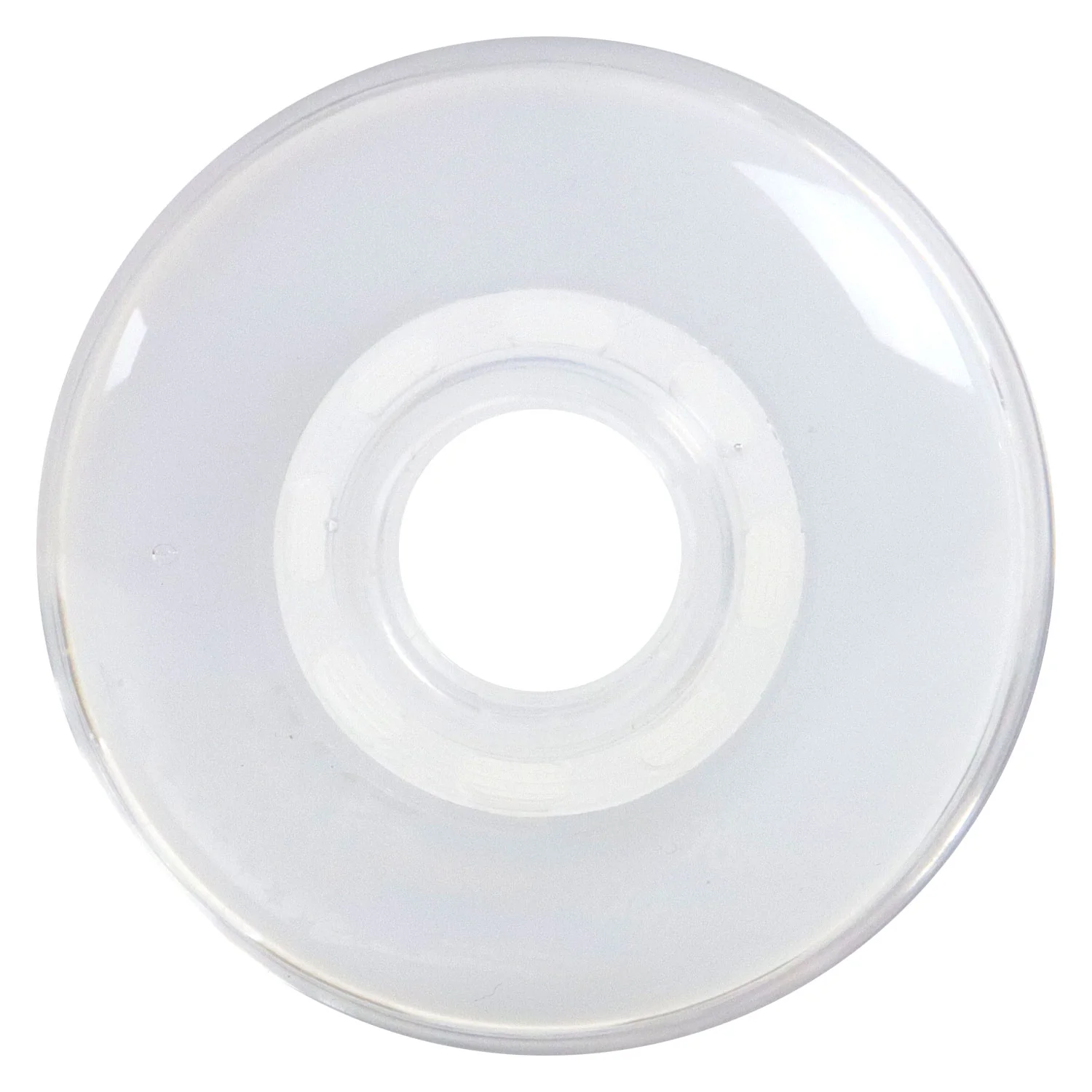 Rink Rat Roller Hockey Wheels Rinkster Ghost 76mm / 80mm HiLo XXX Grip White/Clear 8-Pack - Image 2