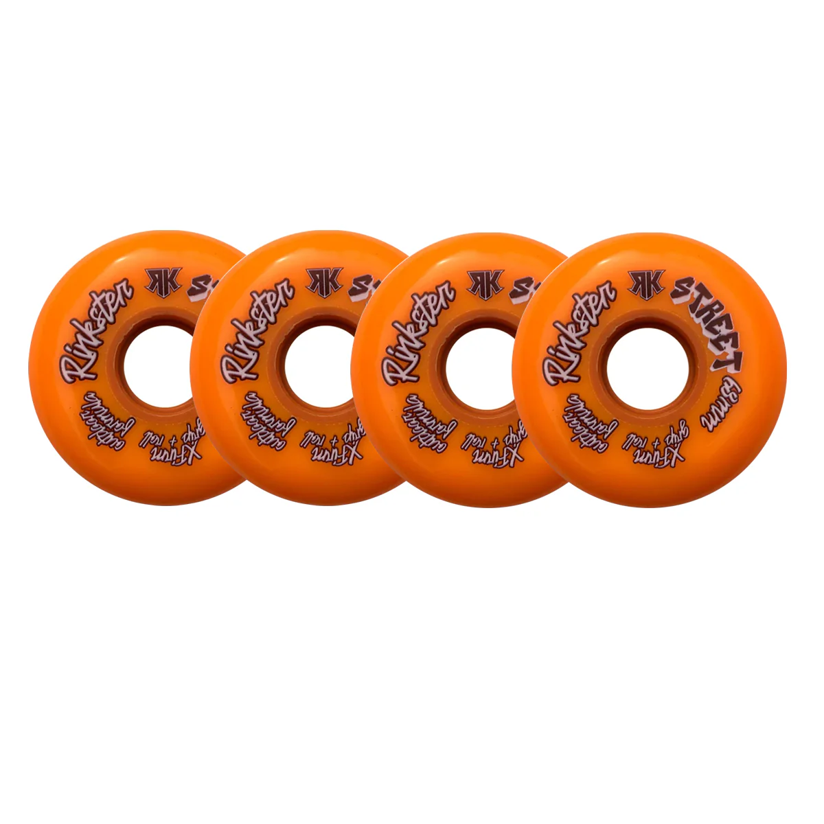 Rink Rat Roller Hockey Wheels Rinkster Street Outdoor X-Firm 4-Pack - Image 4