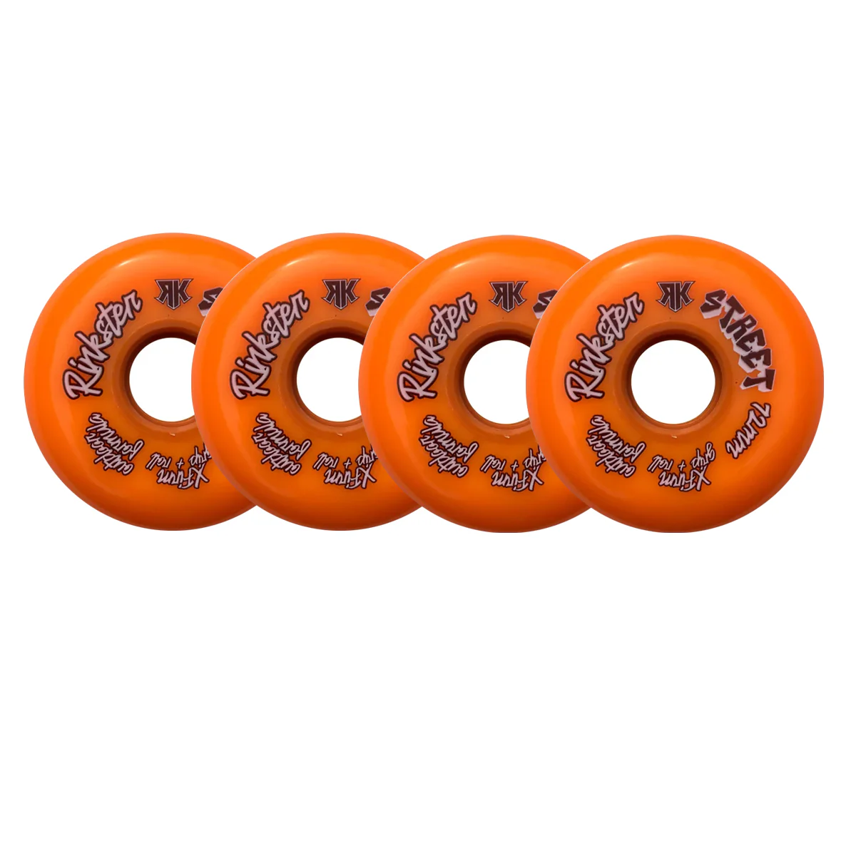 Rink Rat Roller Hockey Wheels Rinkster Street Outdoor X-Firm 4-Pack - Image 7