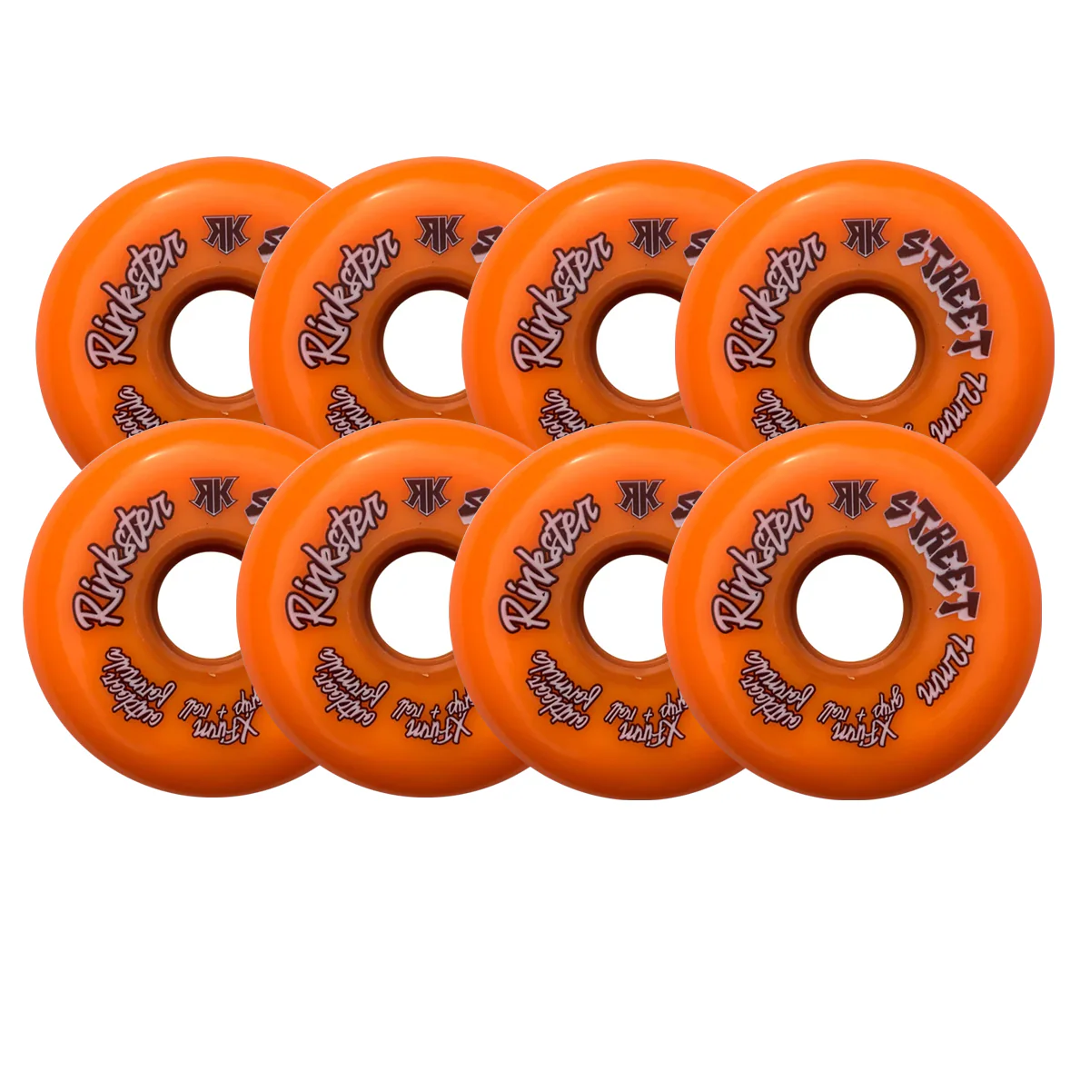 Rink Rat Roller Hockey Wheels Rinkster Street Outdoor X-Firm 8-Pack - Image 5