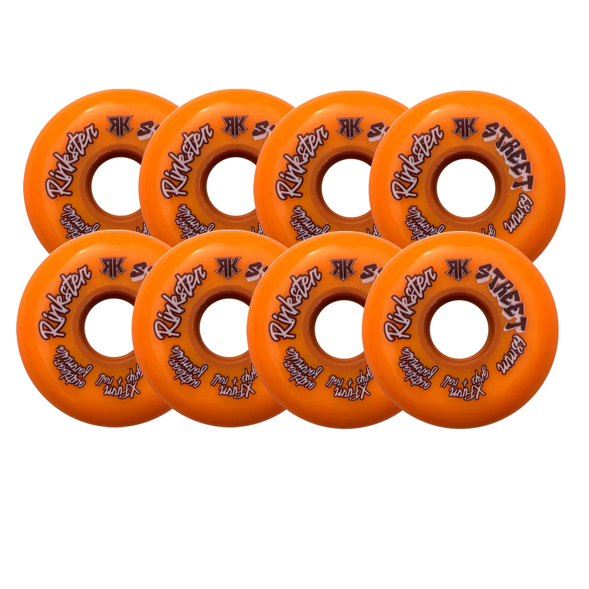 Rink Rat Roller Hockey Wheels Rinkster Street Outdoor X-Firm 8-Pack - Image 6