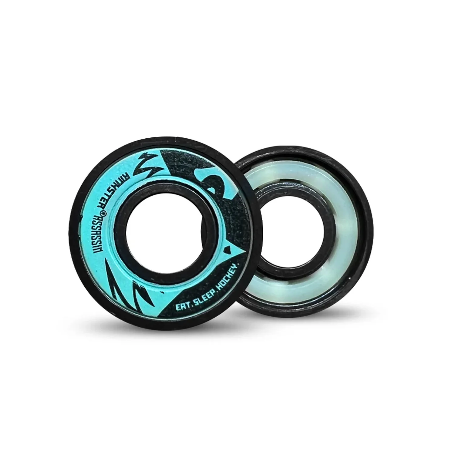 Rinkster Roller Hockey Bearings Assassin Ceramic Set of 16 - Image 2