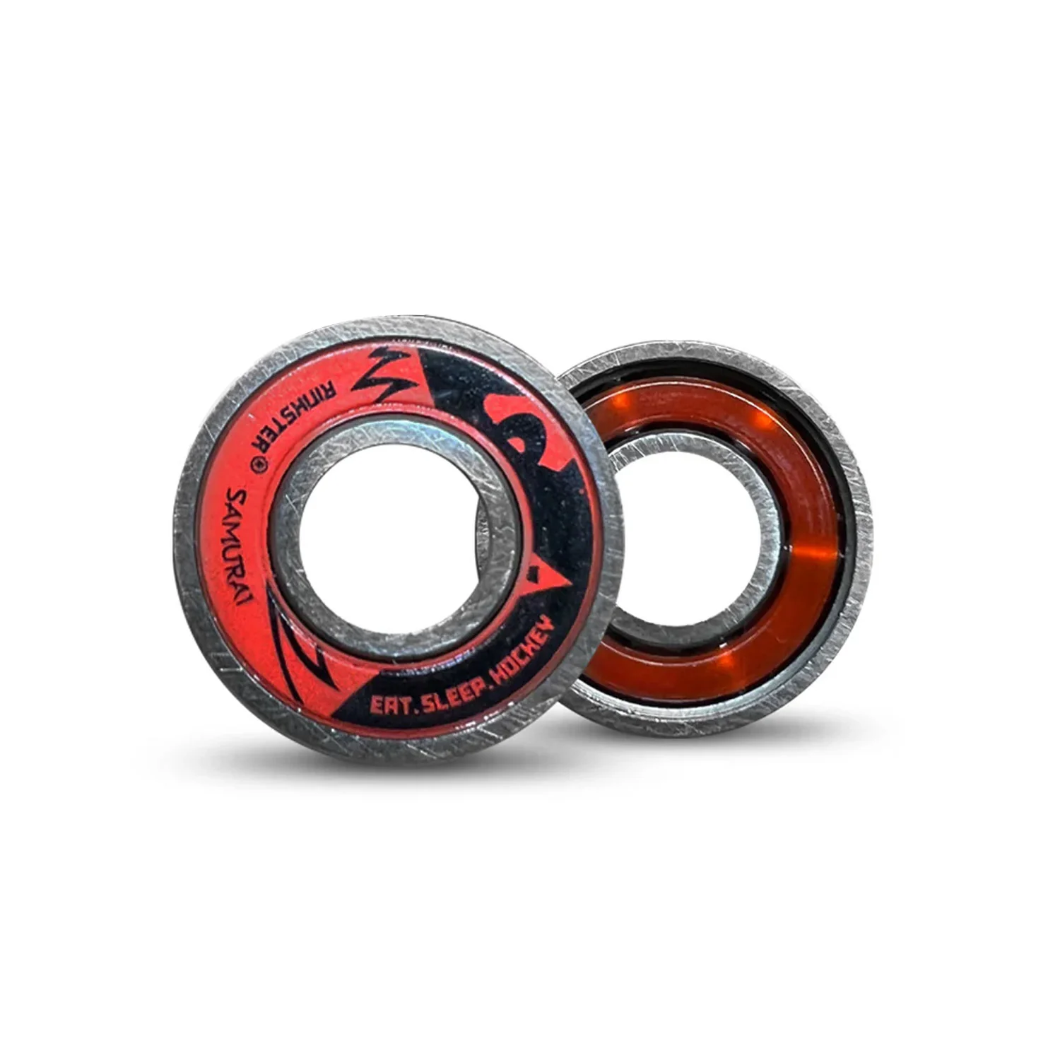Rinkster Roller Hockey Bearings Samurai 6ix Ball Pro Set of 16 - Image 2