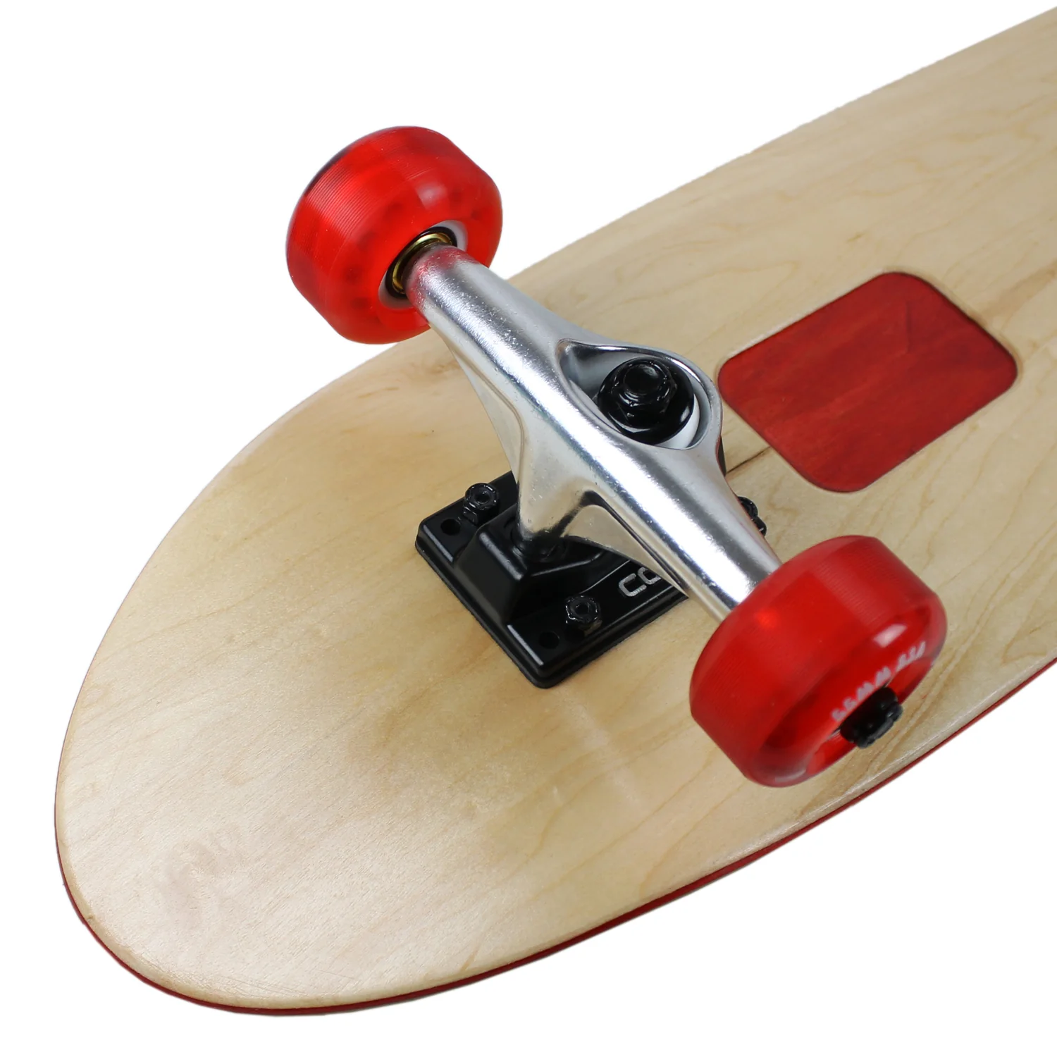 Rolling Tray Cruiser Complete 7.75" x 30" Natural/Red - Image 2