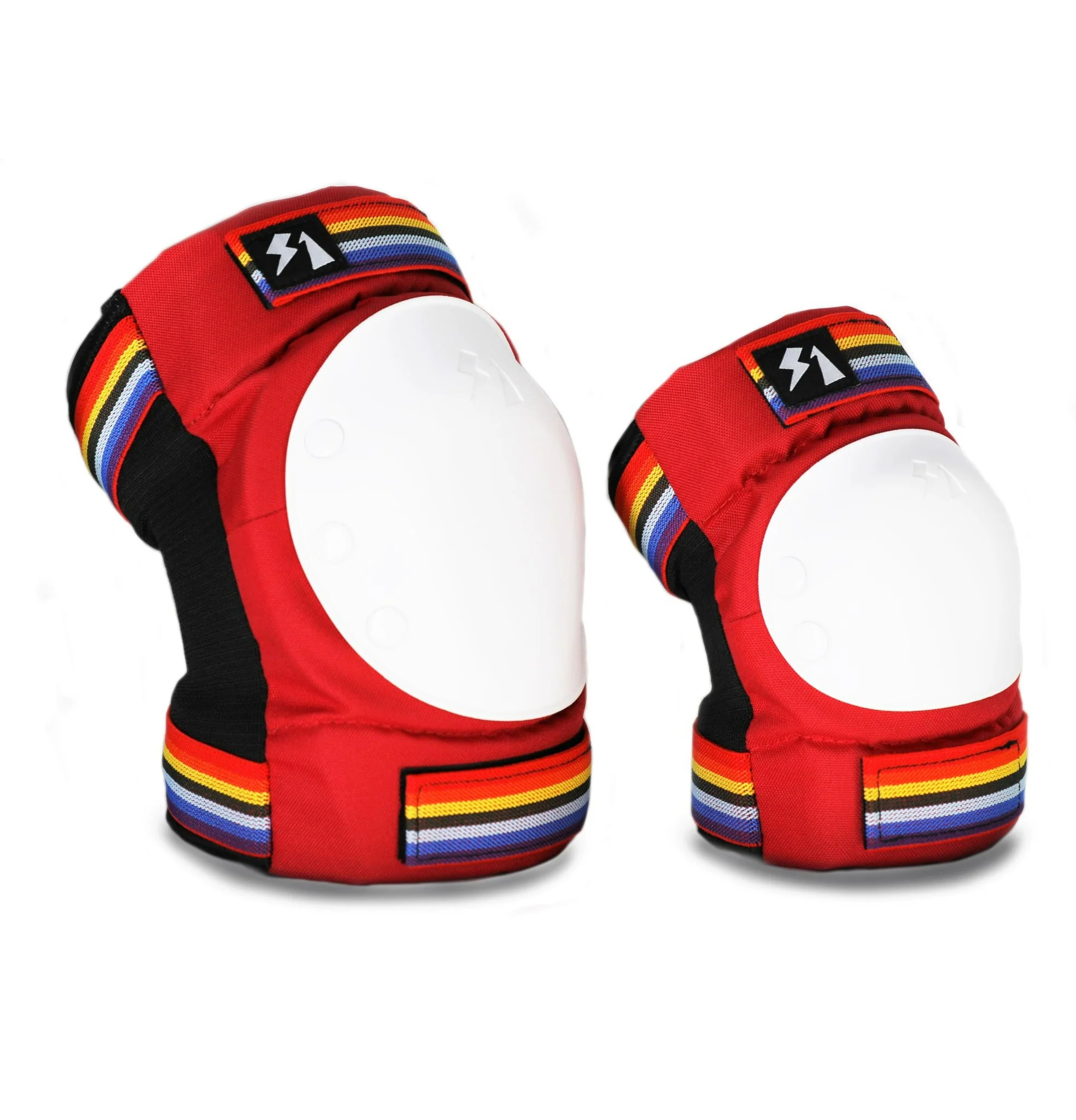 S-One Skateboard Pads Park Series Set (Knee and Elbow) Retro - Image 2