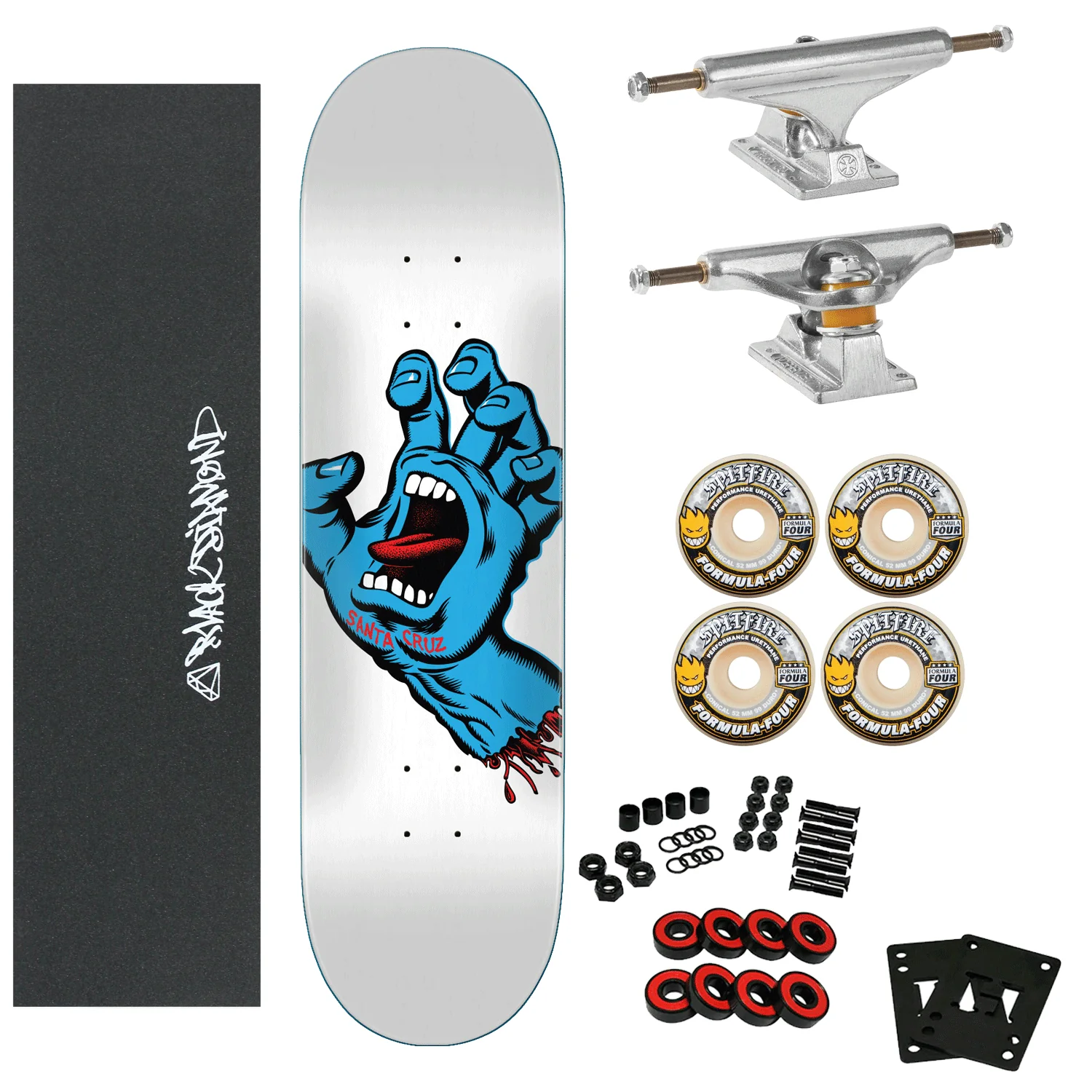 Santa Cruz Complete Screaming Hand 8.25" W/ Independent & Spitfire