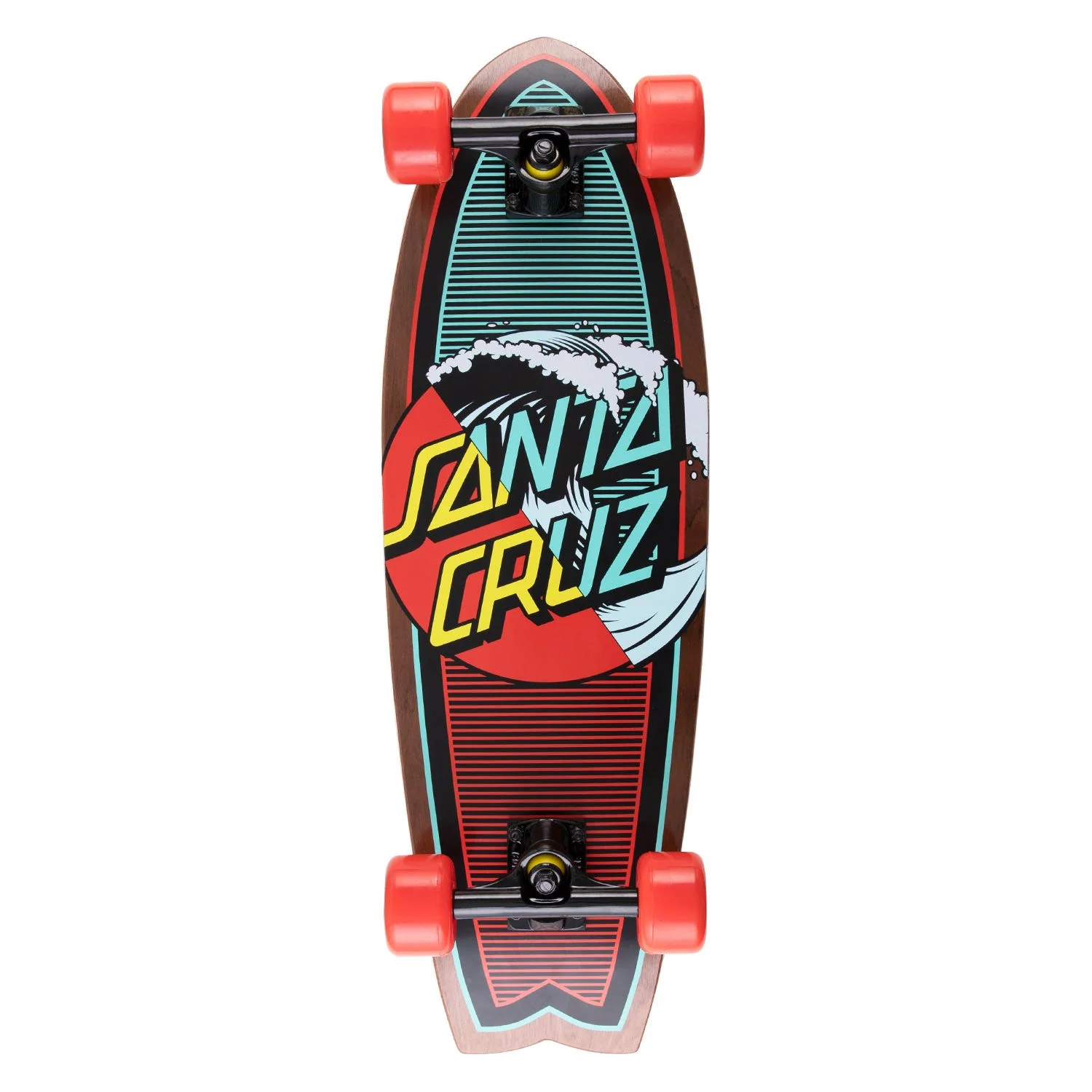 Santa Cruz Cruiser Classic Wave Splice Shark 8.8" x 27.7" - Image 2