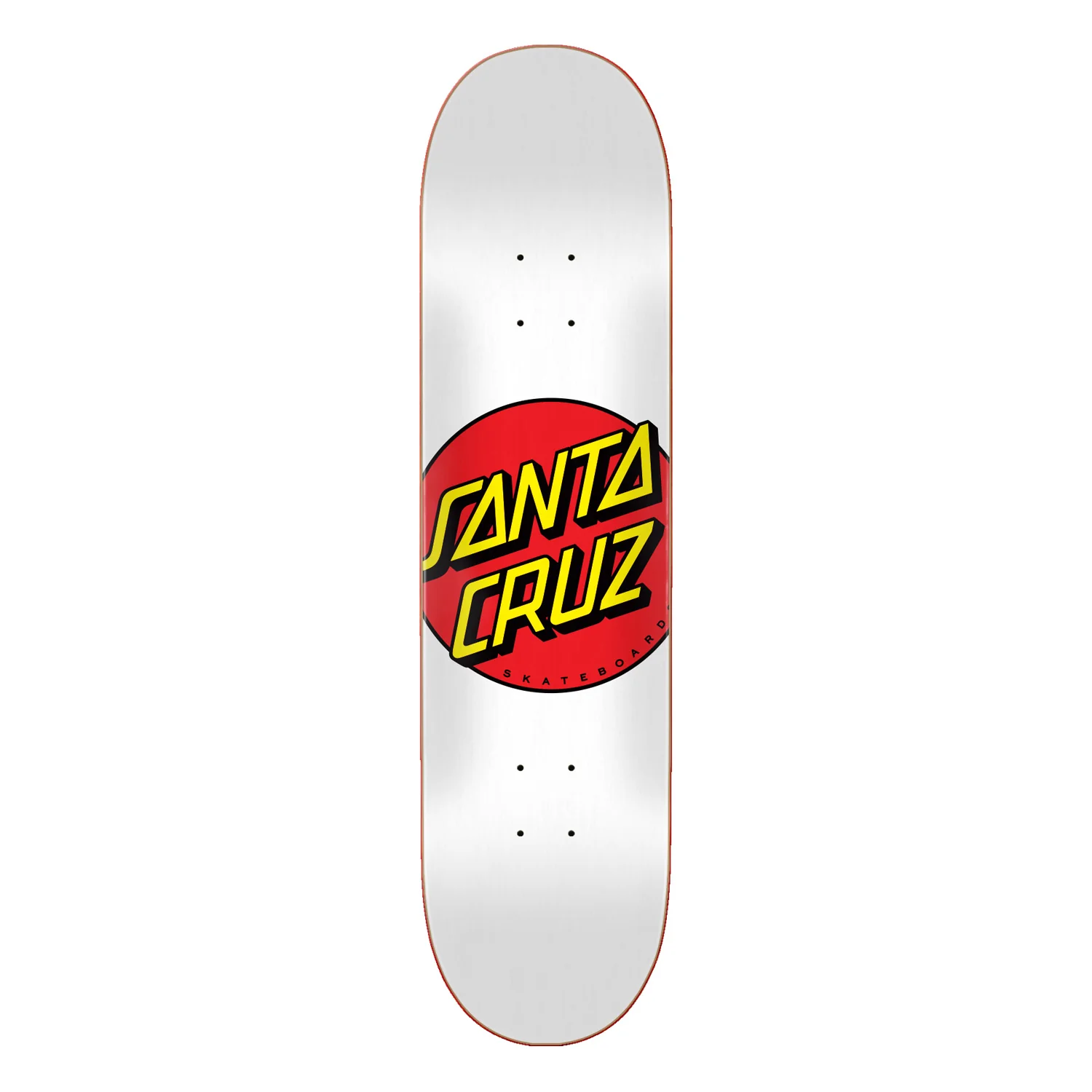 Santa Cruz Deck Classic Dot White 8.0" x 31.62"