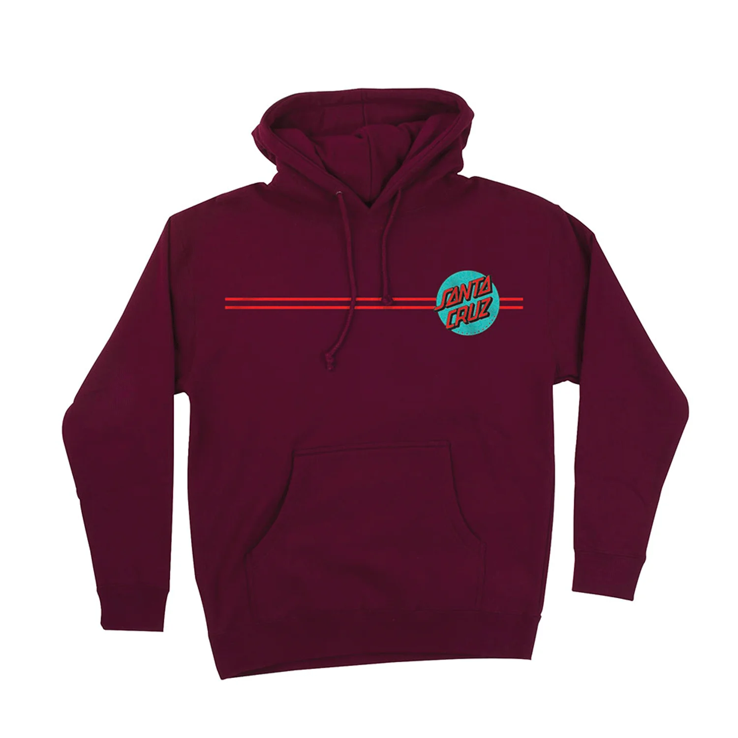 Santa Cruz Hoody Other Dot Pullover Currant/Black/Red