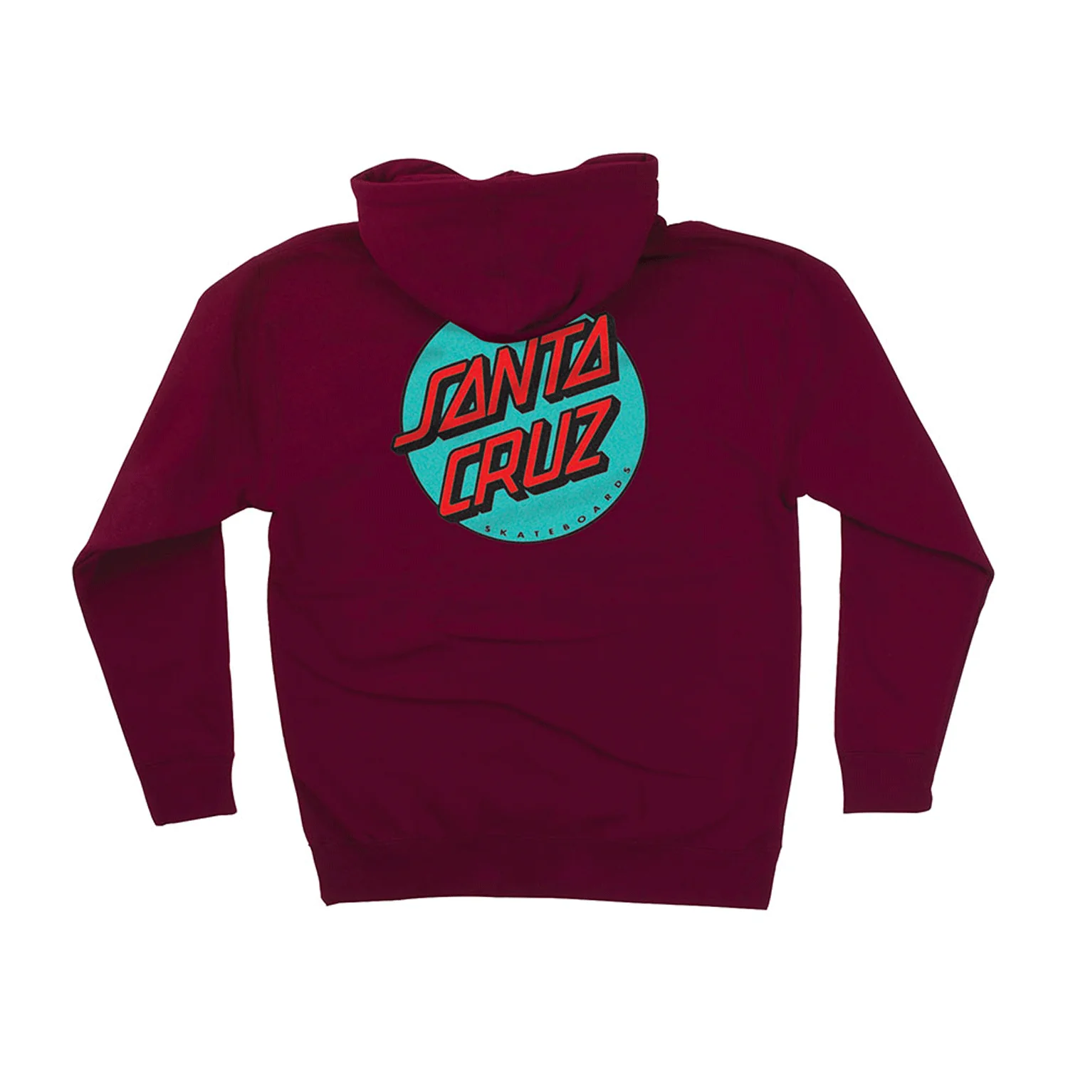 Santa Cruz Hoody Other Dot Pullover Currant/Black/Red - Image 2