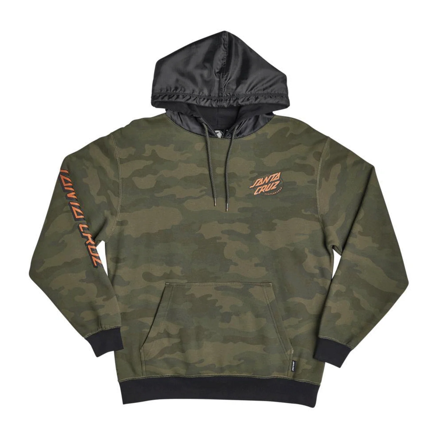 Santa Cruz Hoody Oval Dot Pullover Camo/Black