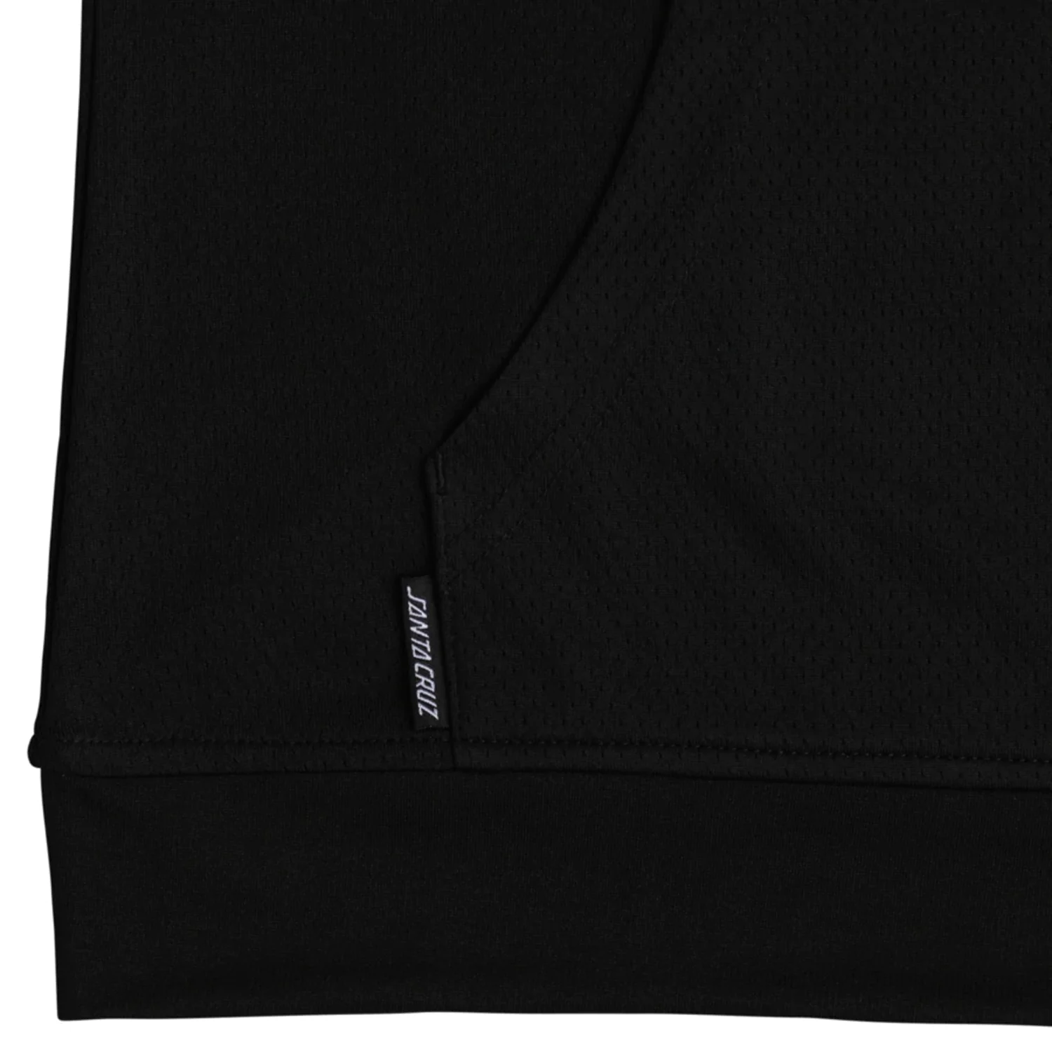 Santa Cruz Hoody Screaming Hand Mesh Pullover Black - Image 3