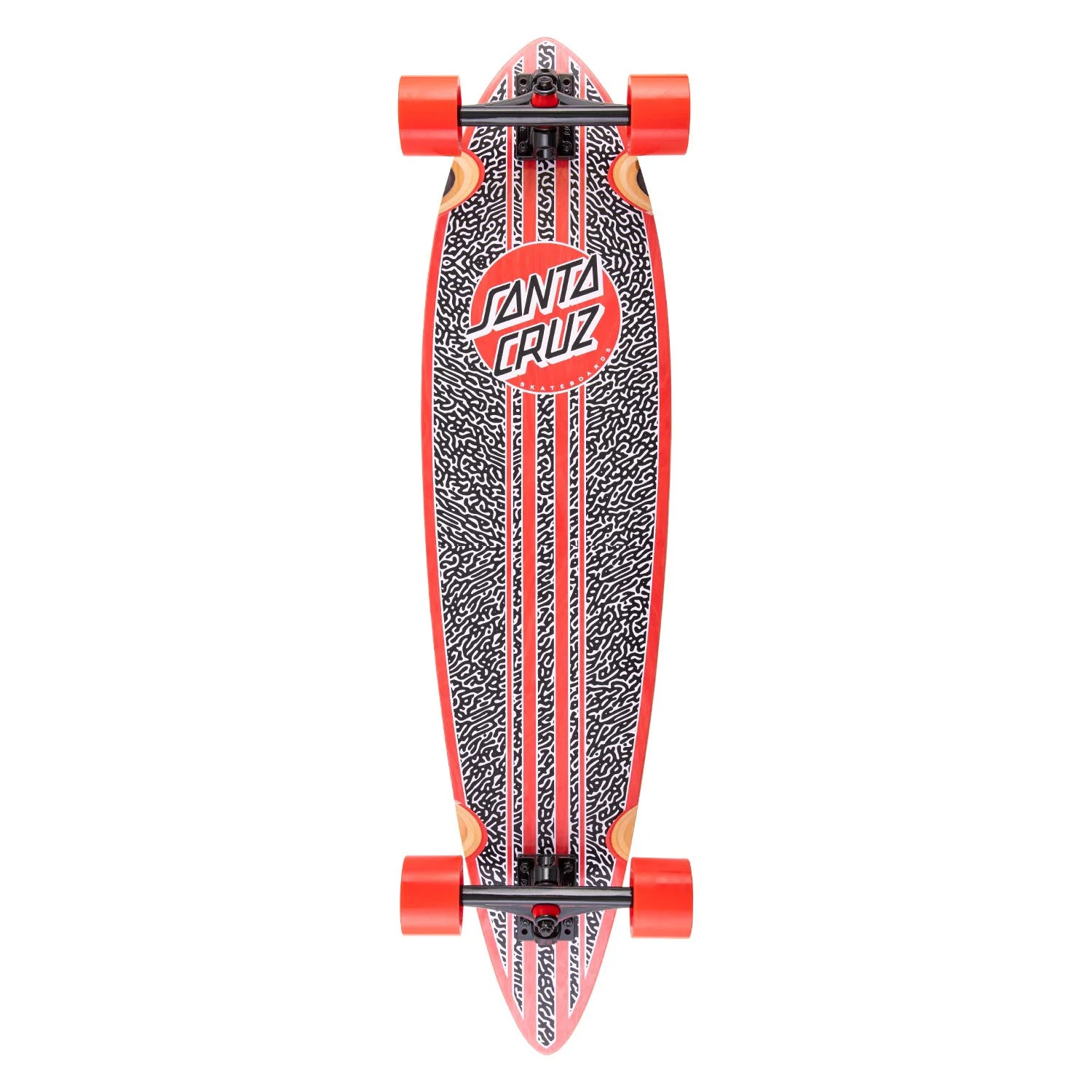 Santa Cruz Longboard Amoeba Dot Pintail 9.58" x 39.0"