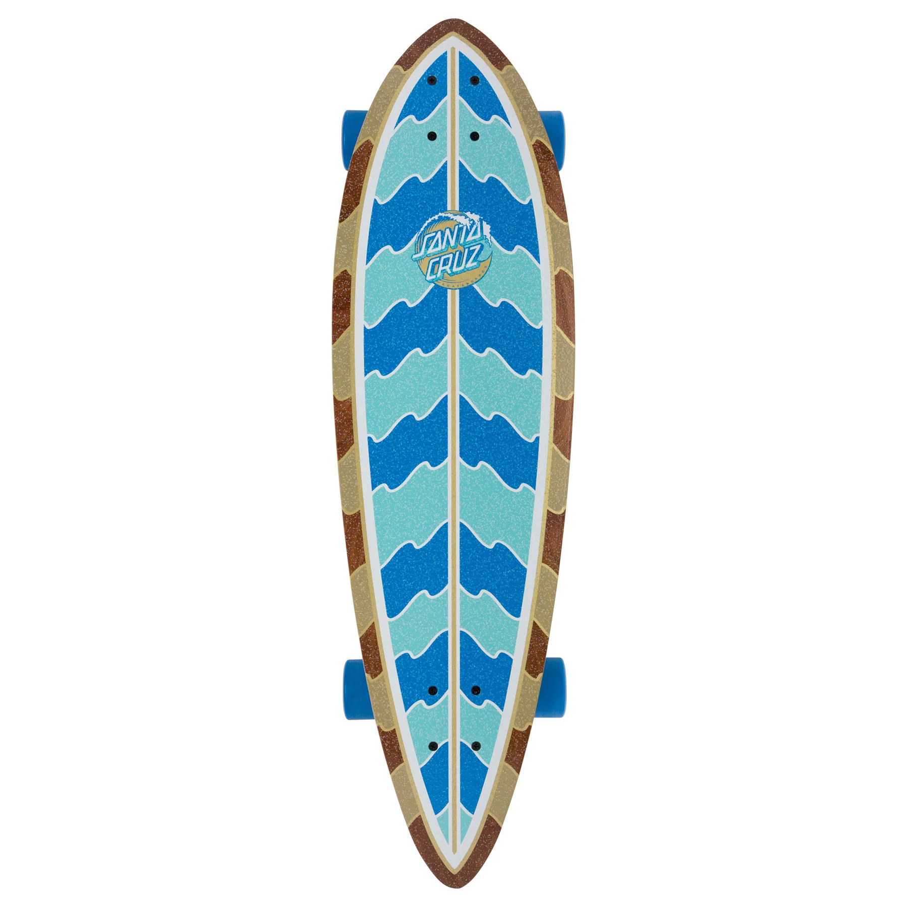Santa Cruz Longboard Stipple Wave Dot Pintail 9.20" x 33" - Image 2