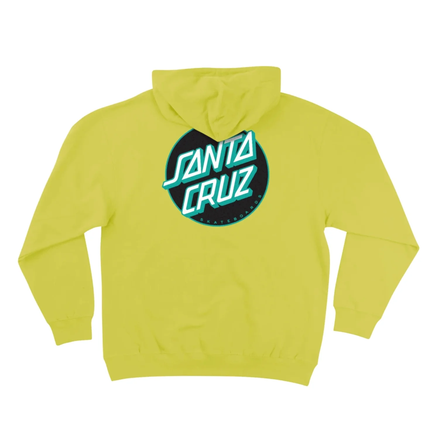 Santa Cruz Pullover Hoody Other Dot Safety Yellow/Black/Teal - Image 2