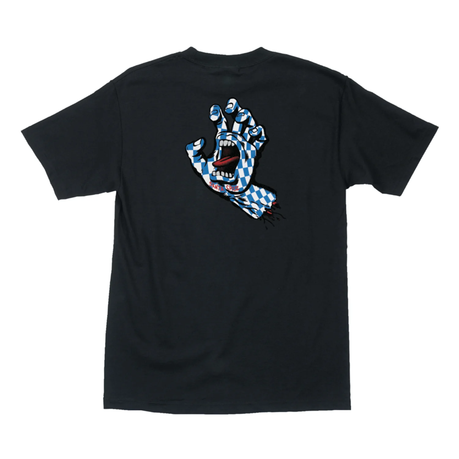Santa Cruz Shirt Arch Check Hand Black - Image 2