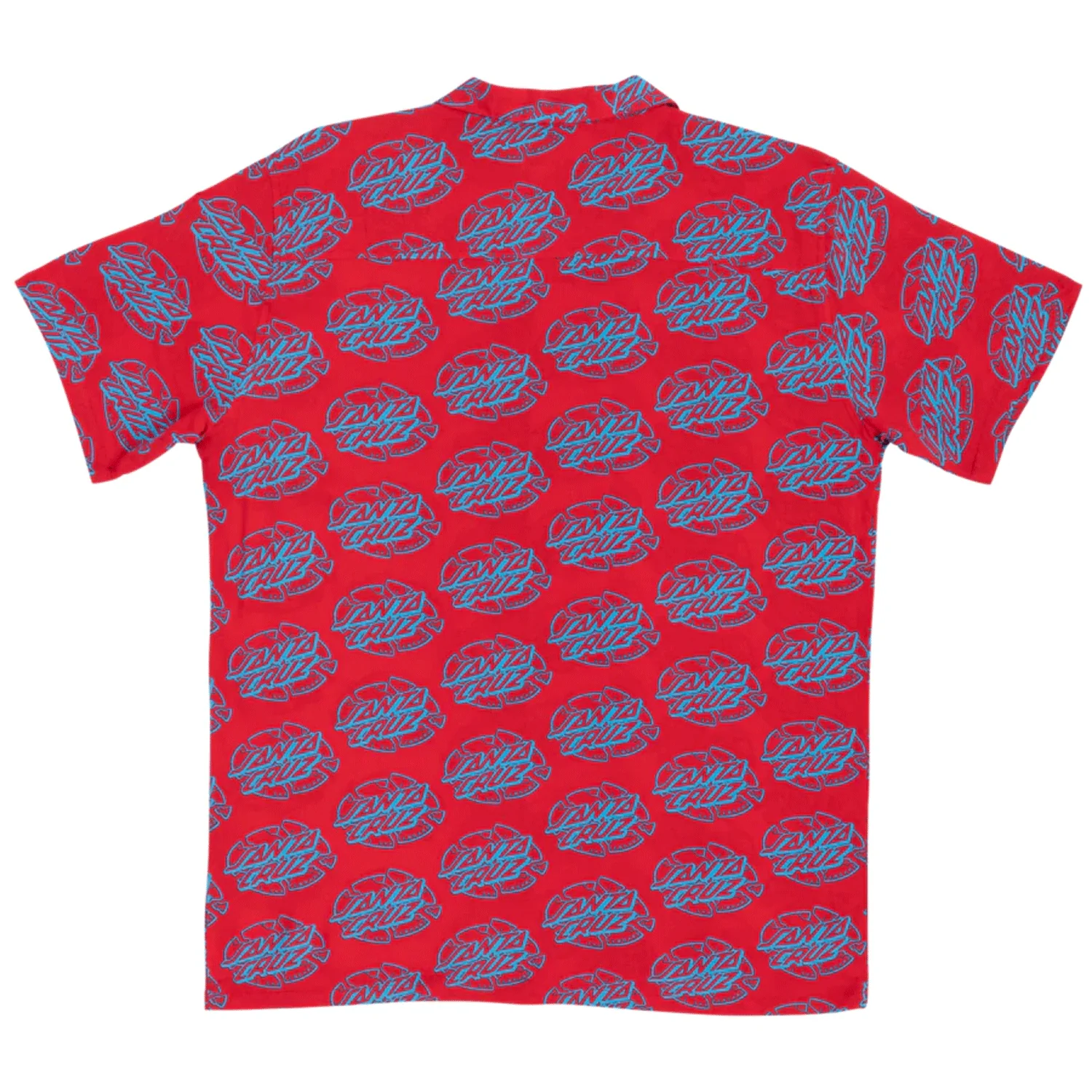 Santa Cruz Shirt Broken Dot Party Top Cardinal/Blue - Image 2