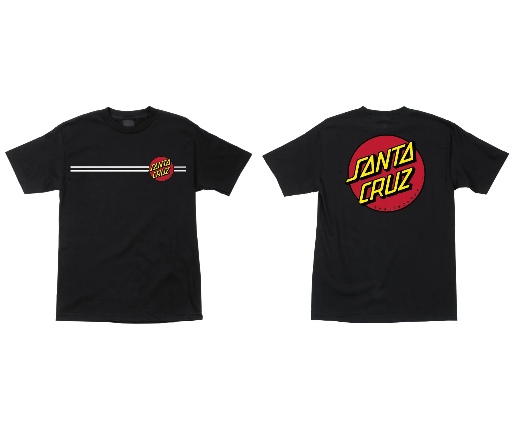Santa Cruz Shirt Classic Dot Black
