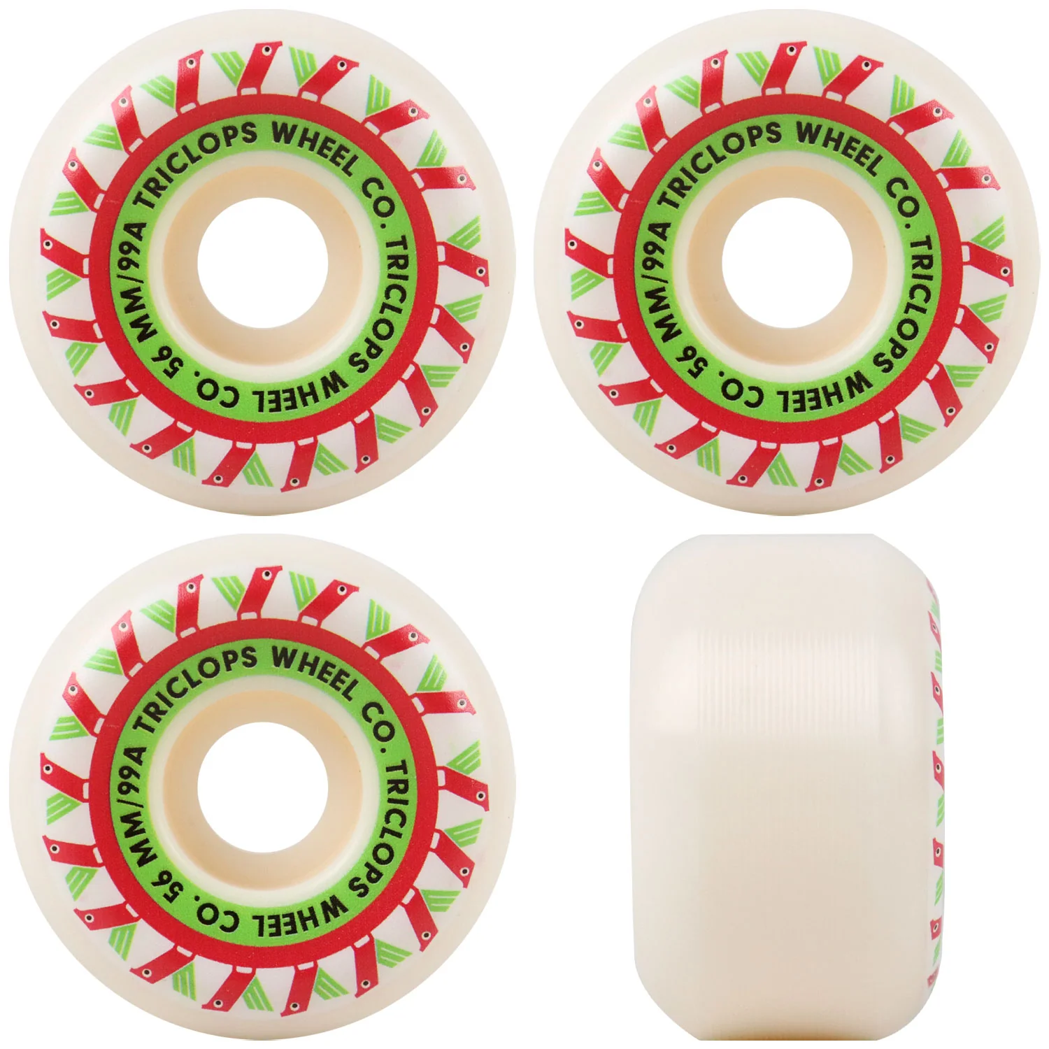 Santa Cruz Skateboard 8.8" with Independent Reynolds Trucks, Triclops Wheels - Image 4
