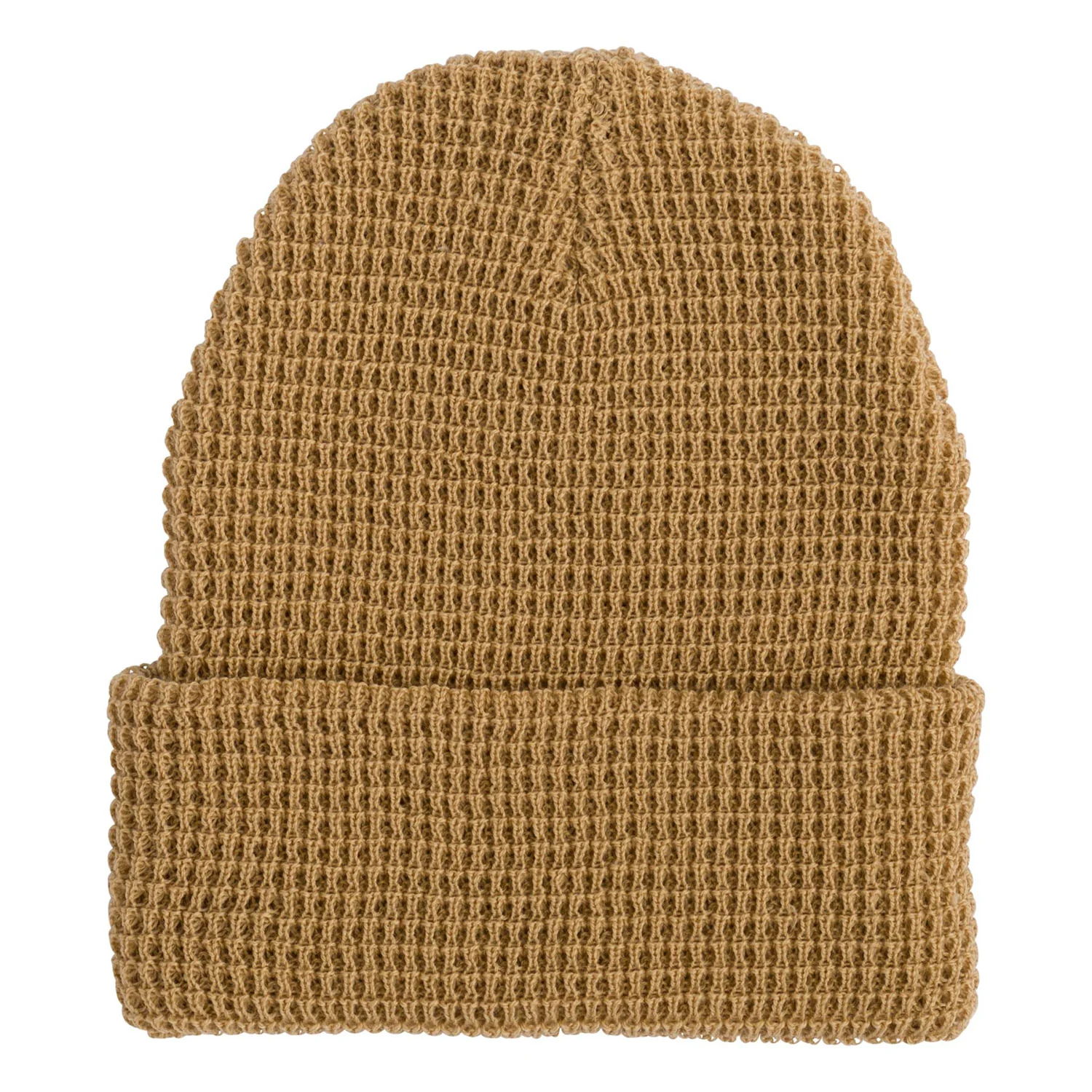Santa Cruz Skateboard Beanie MFG Oval Dot Long Shoreman Dark Sand OS - Image 2