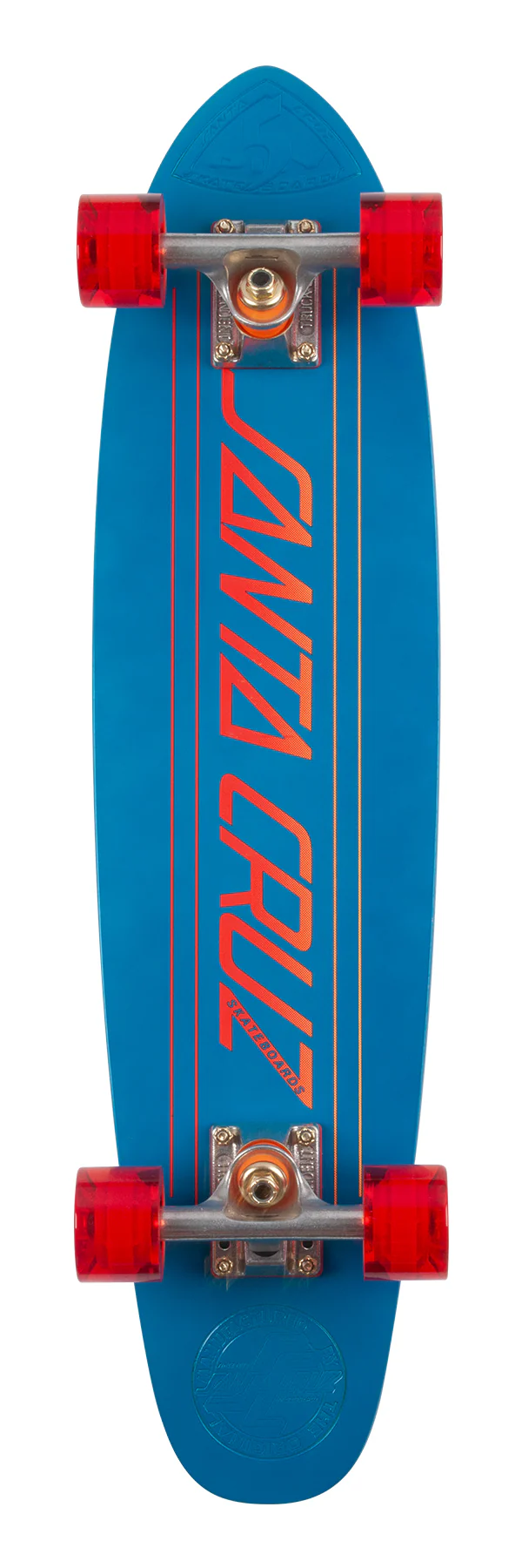 Santa Cruz Skateboard Complete 5 Ply Retro Vintage Style 6.97" x 28.80"