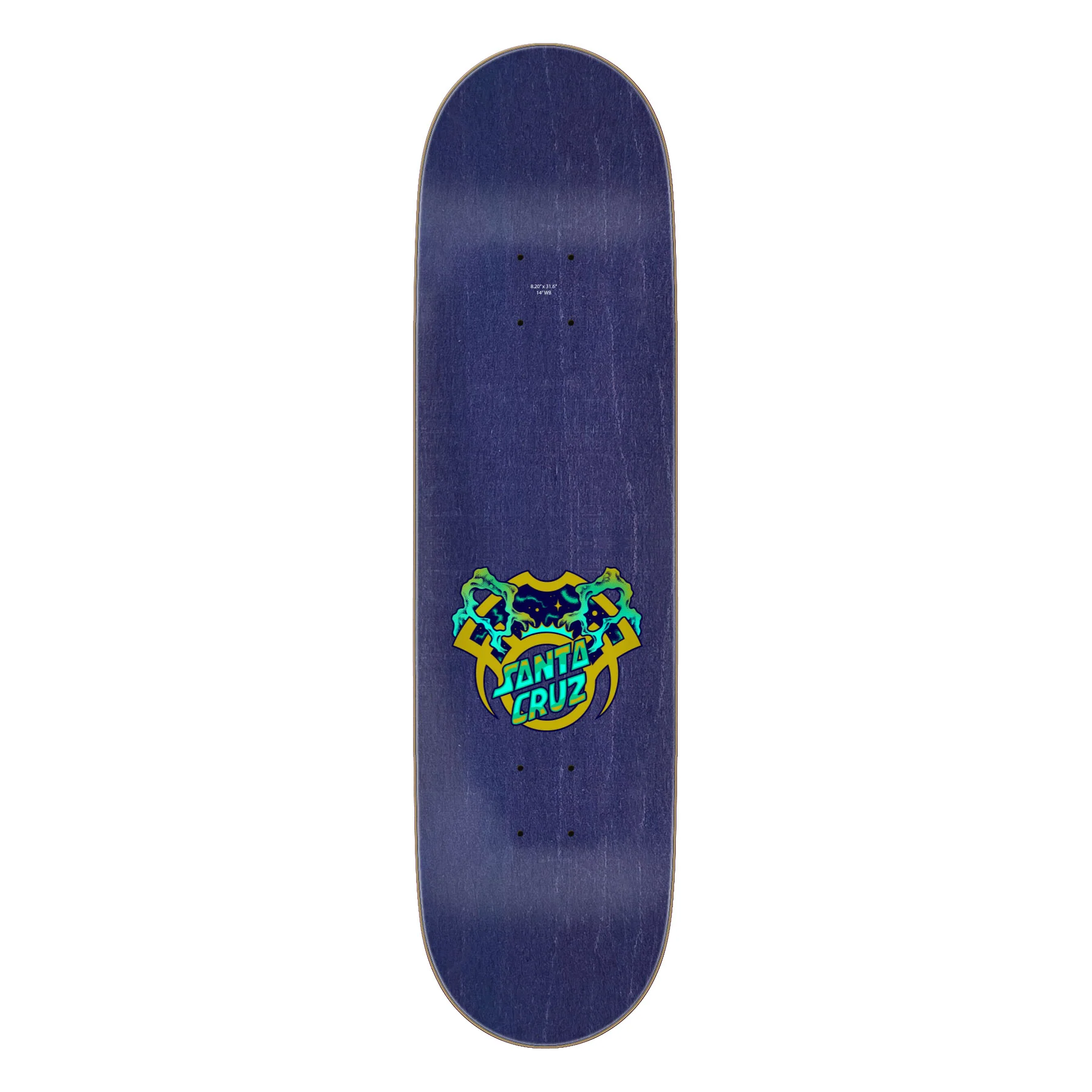 Santa Cruz Skateboard Complete Asta Space Cat Twin 8.2" x 31.6" - Image 2