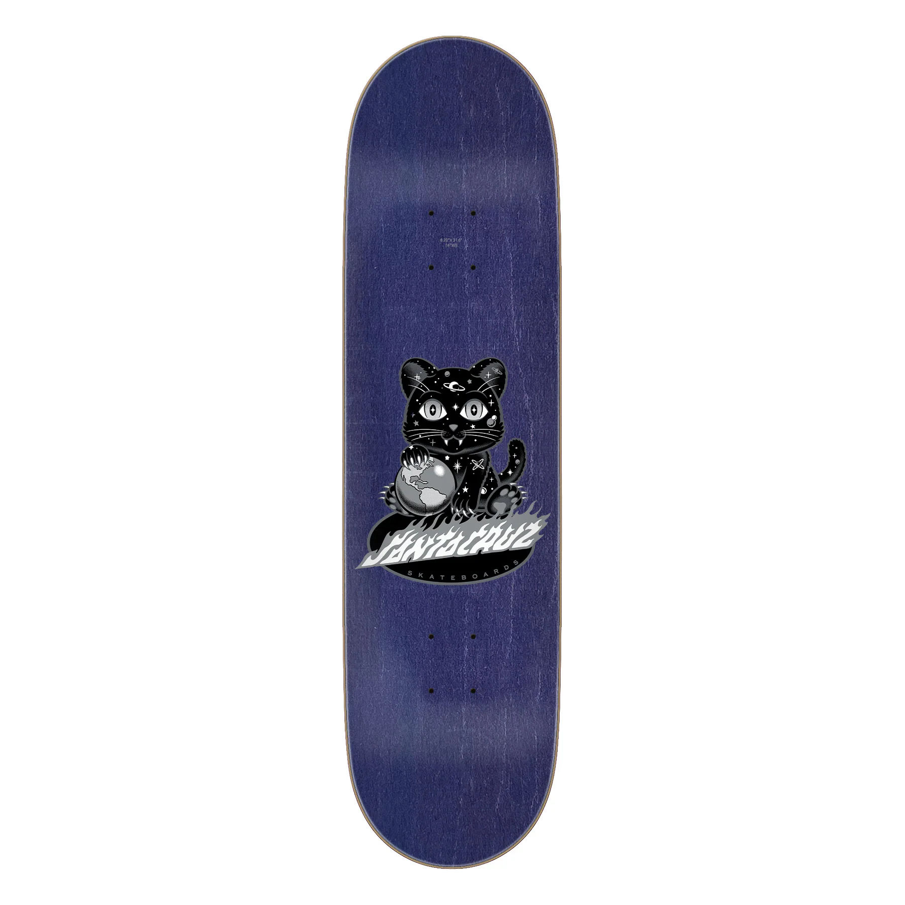 Santa Cruz Skateboard Complete Asta Space Kitten Twin 8.2" x 31.6" - Image 2