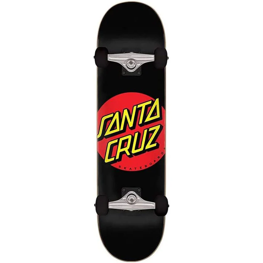 Santa Cruz Skateboard Complete Classic Dot Black 8.0" x 31.25"