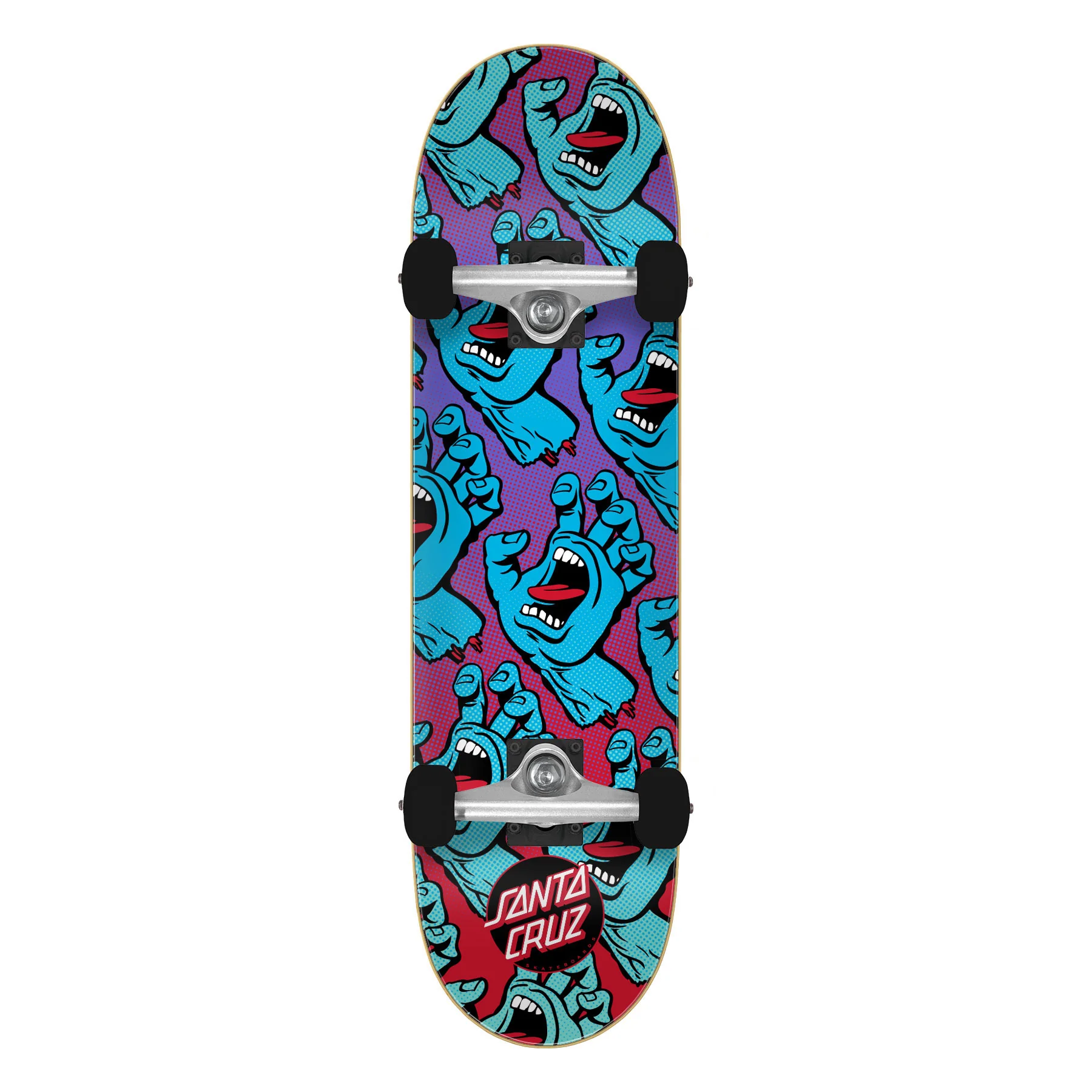 Santa Cruz Skateboard Complete Gradient Hands Micro 7.5" x 28.25" - Image 2