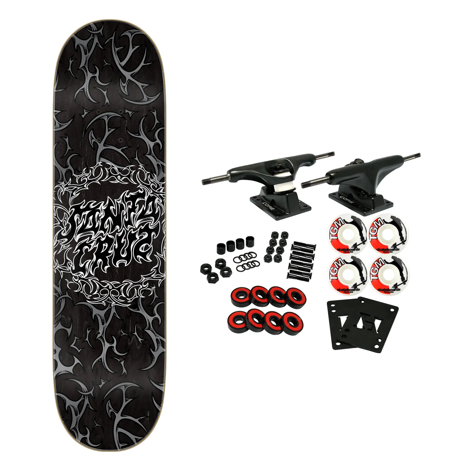 Santa Cruz Skateboard Complete Razor Dot 8.25" x 31.8"