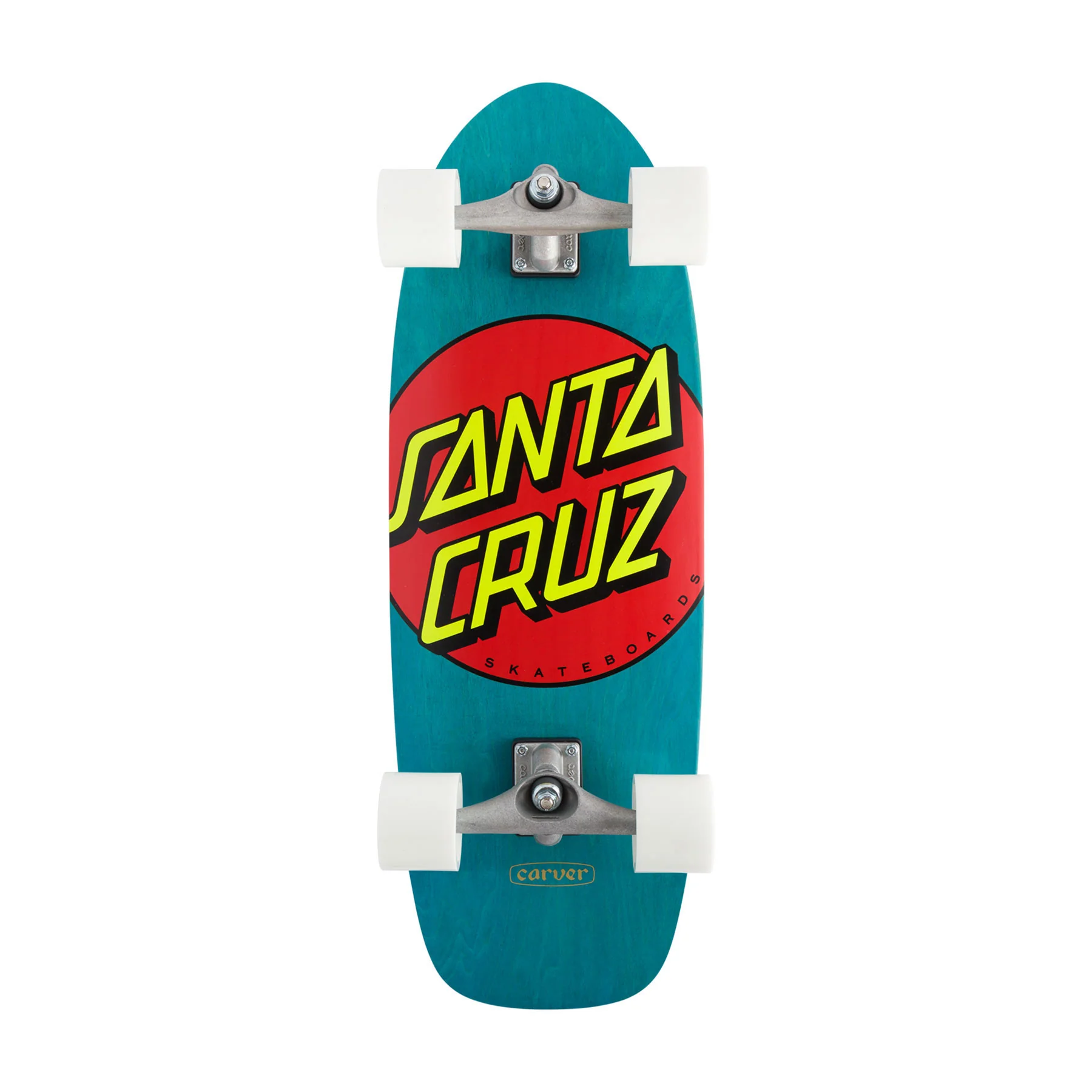 Santa Cruz Skateboard Cruiser Classic Dot Pig Carver Surf Skate 10.54" x 31.54"