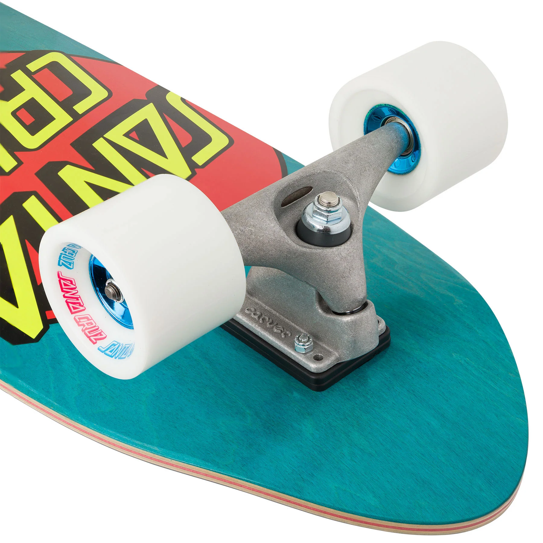 Santa Cruz Skateboard Cruiser Classic Dot Pig Carver Surf Skate 10.54" x 31.54" - Image 3