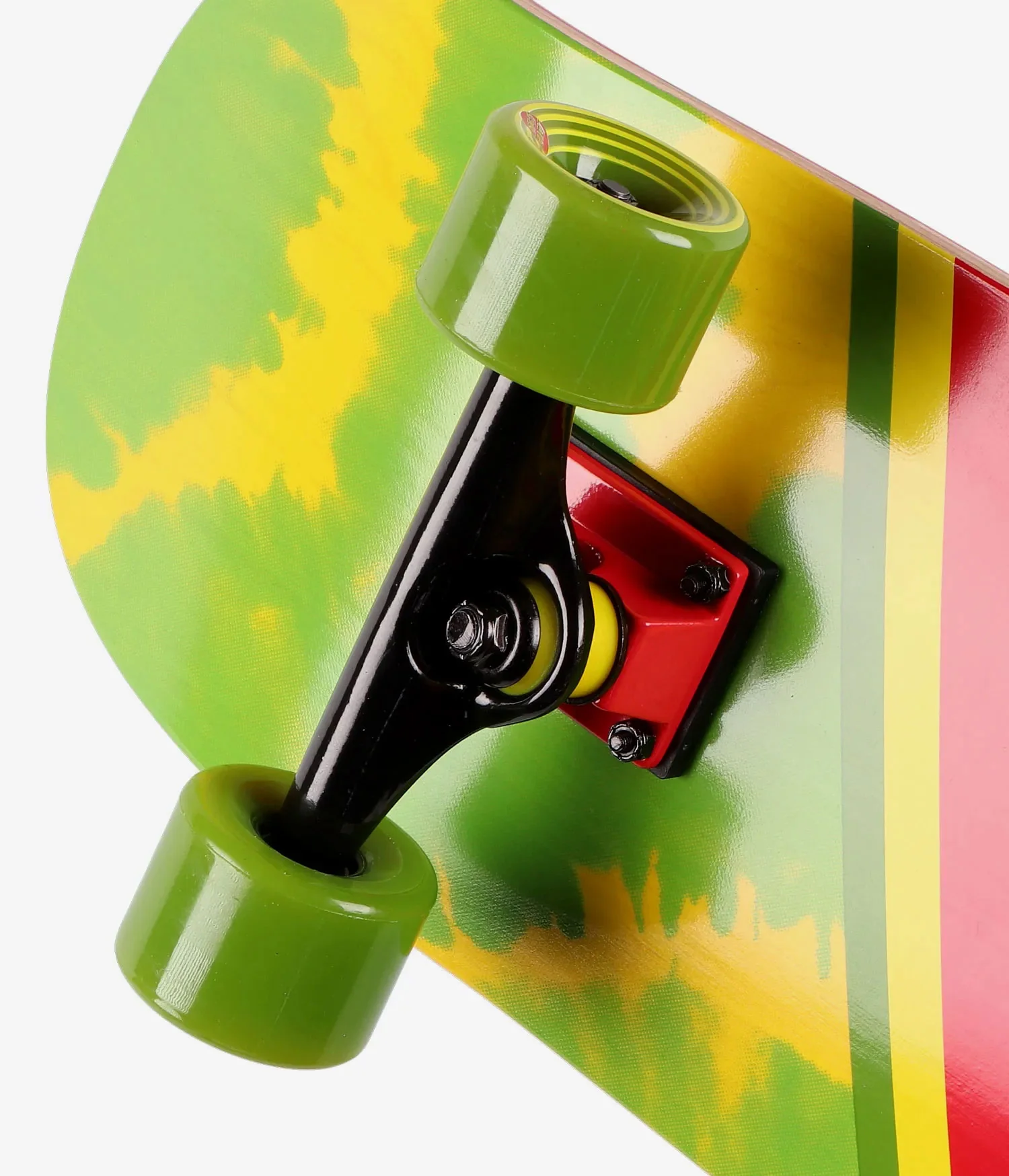 Santa Cruz Skateboard Cruiser Complete Rasta Tie Dye Street 8.79" x 29.05" - Image 4
