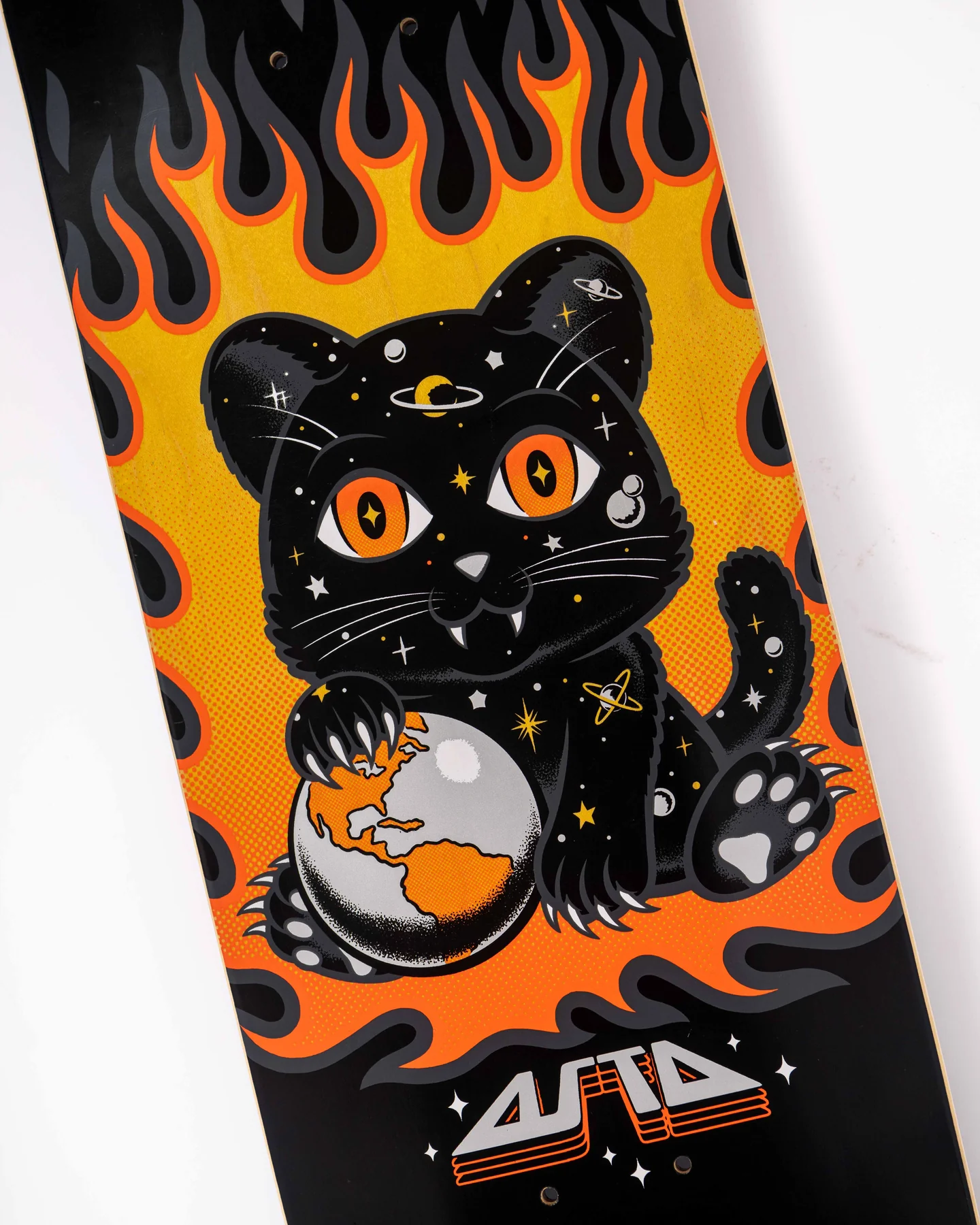 Santa Cruz Skateboard Deck Asta Space Kitten Twin 8.2" x 31.6" - Image 3