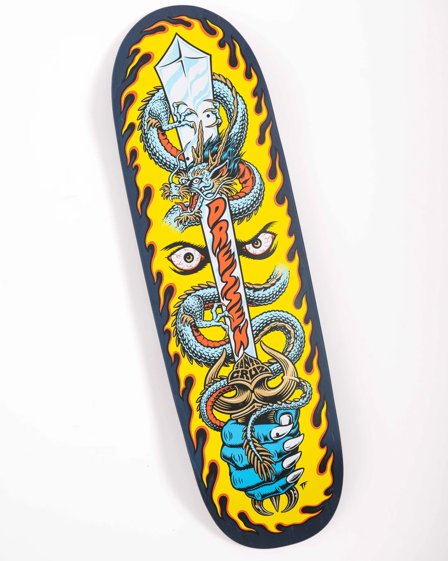 Santa Cruz Skateboard Deck Dressen Sword 9.25" x 31.95" - Image 3