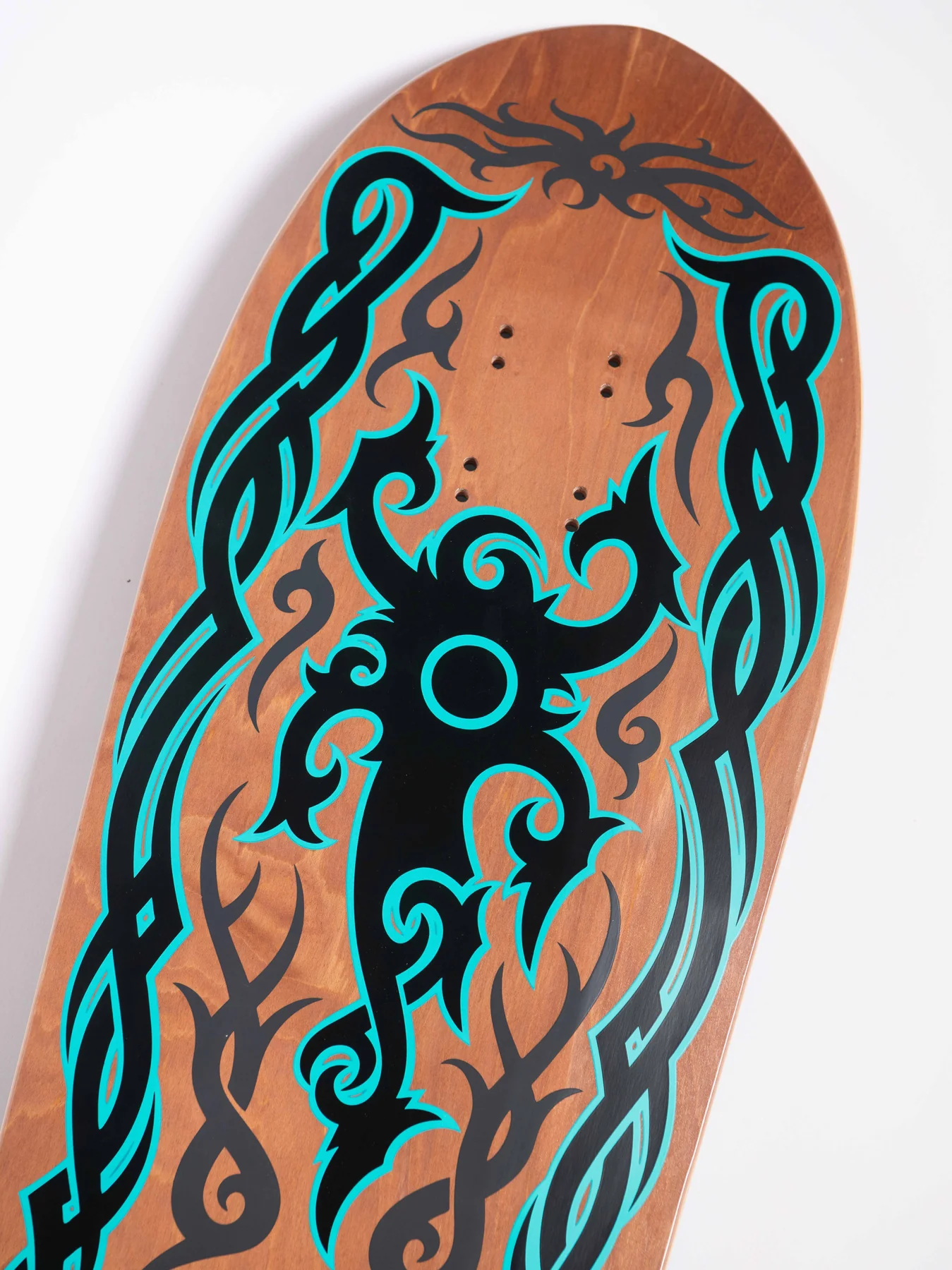 Santa Cruz Skateboard Deck Dressen Tribal Reissue 9.9" x 31.4" - Image 3