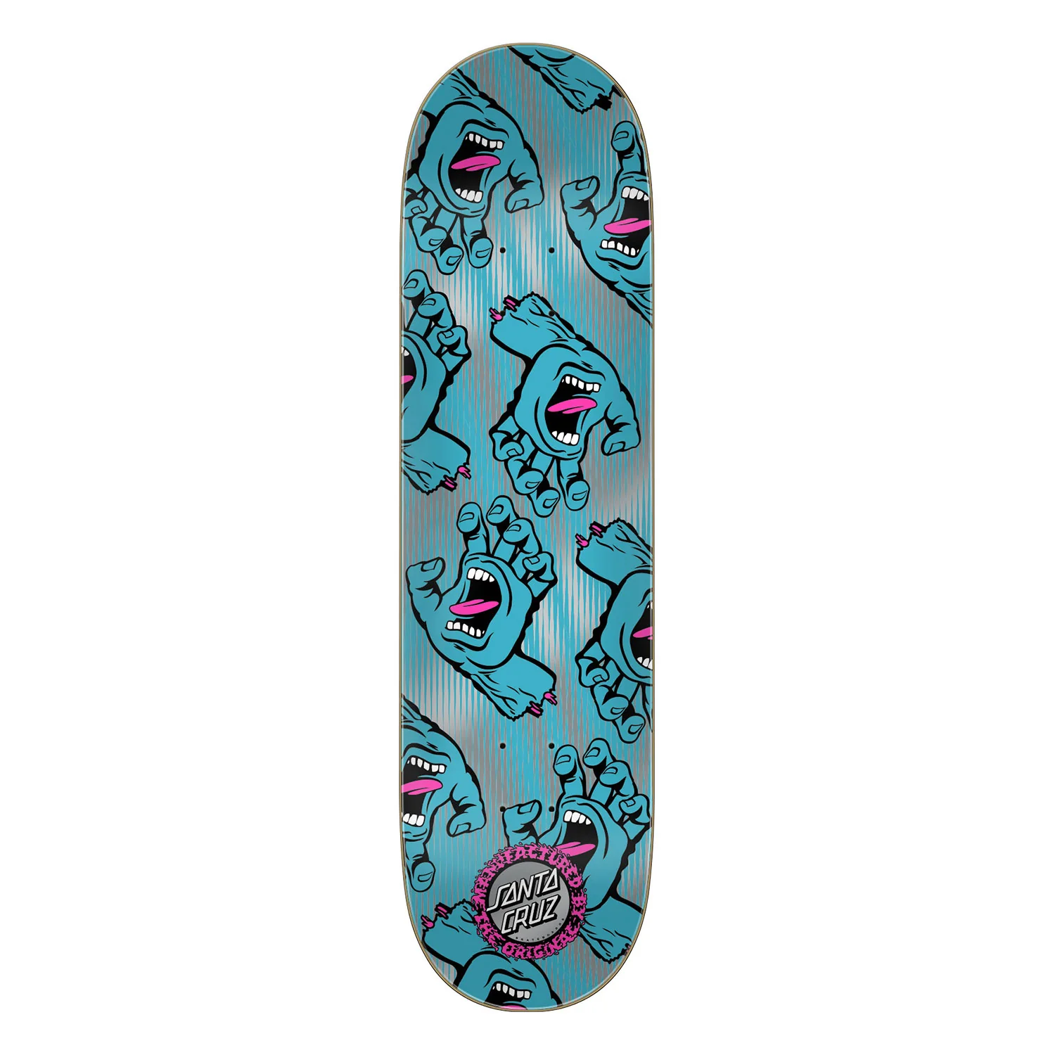 Santa Cruz Skateboard Deck Hands All Over 8.25" x 31.8"
