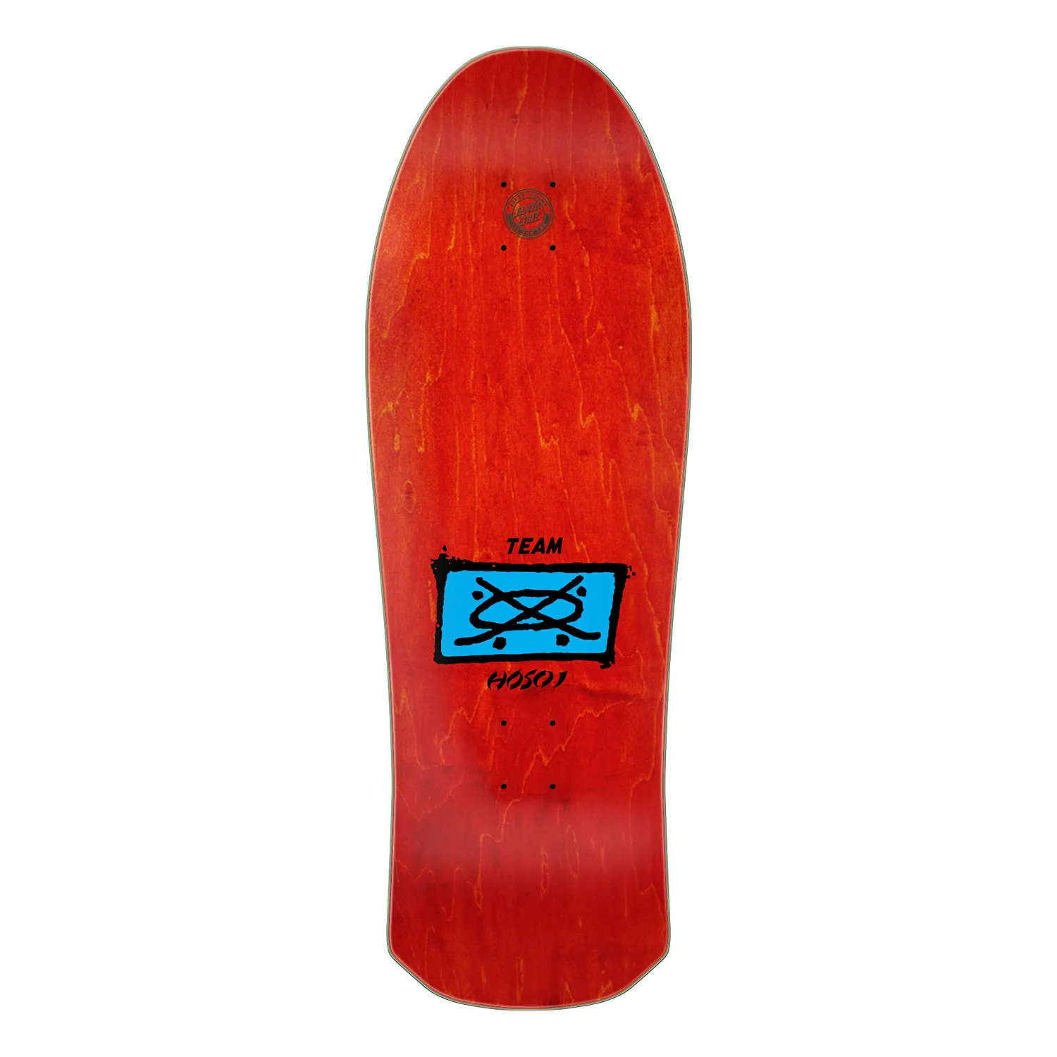 Santa Cruz Skateboard Deck Hosoi Irie Eye Reissue Natural 9.95 " x 29.59" - Image 2