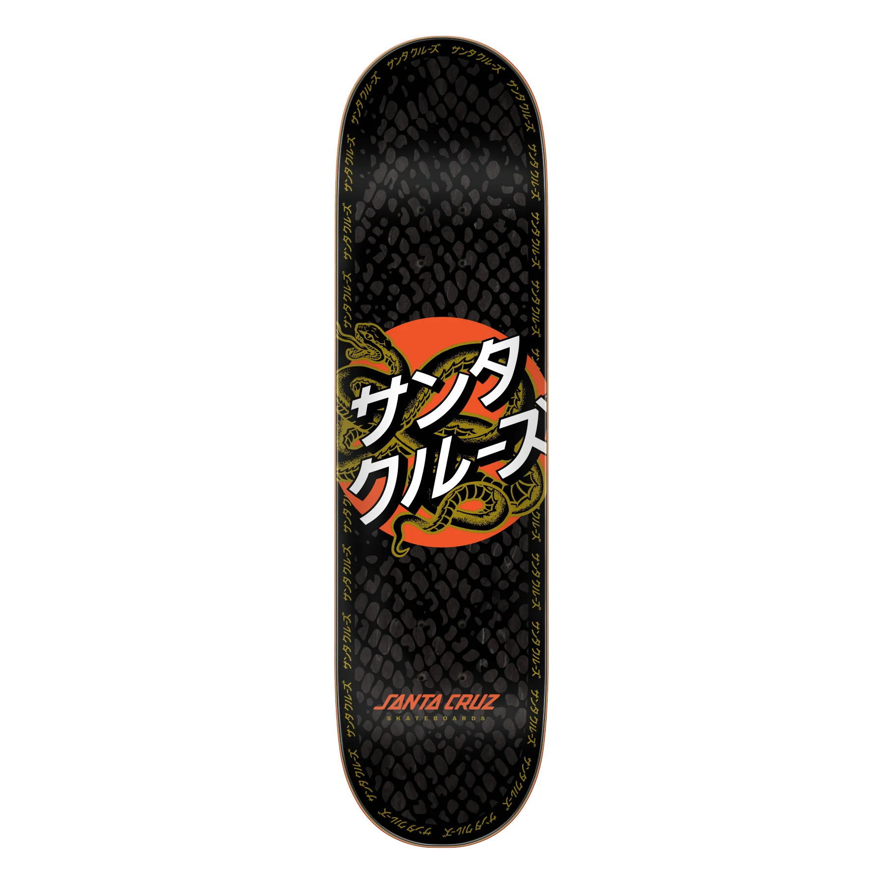 Santa Cruz Skateboard Deck Japanese Snake Dot 8.25" x 31.8"