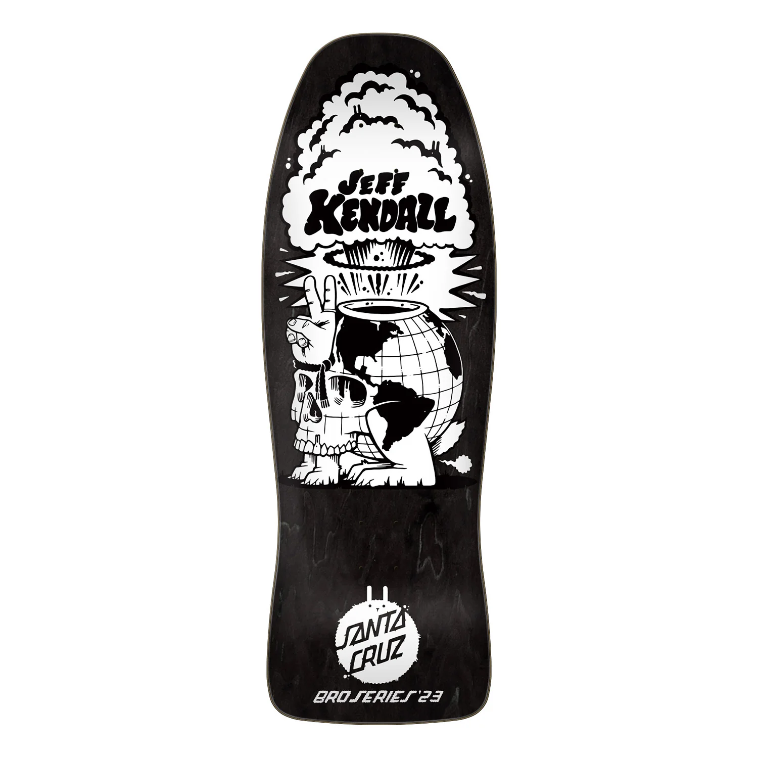 Santa Cruz Skateboard Deck Kendall Friend of the World Reissue 10.0" x 29.7"
