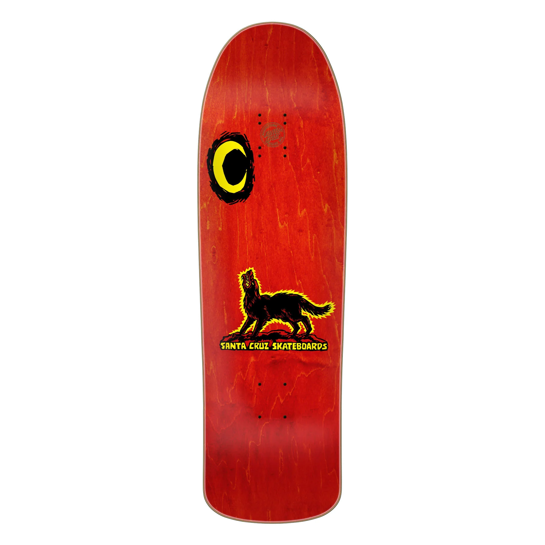 Santa Cruz Skateboard Deck Kendall Wolf Reissue 9.28" X 31.45" Old School - Image 2
